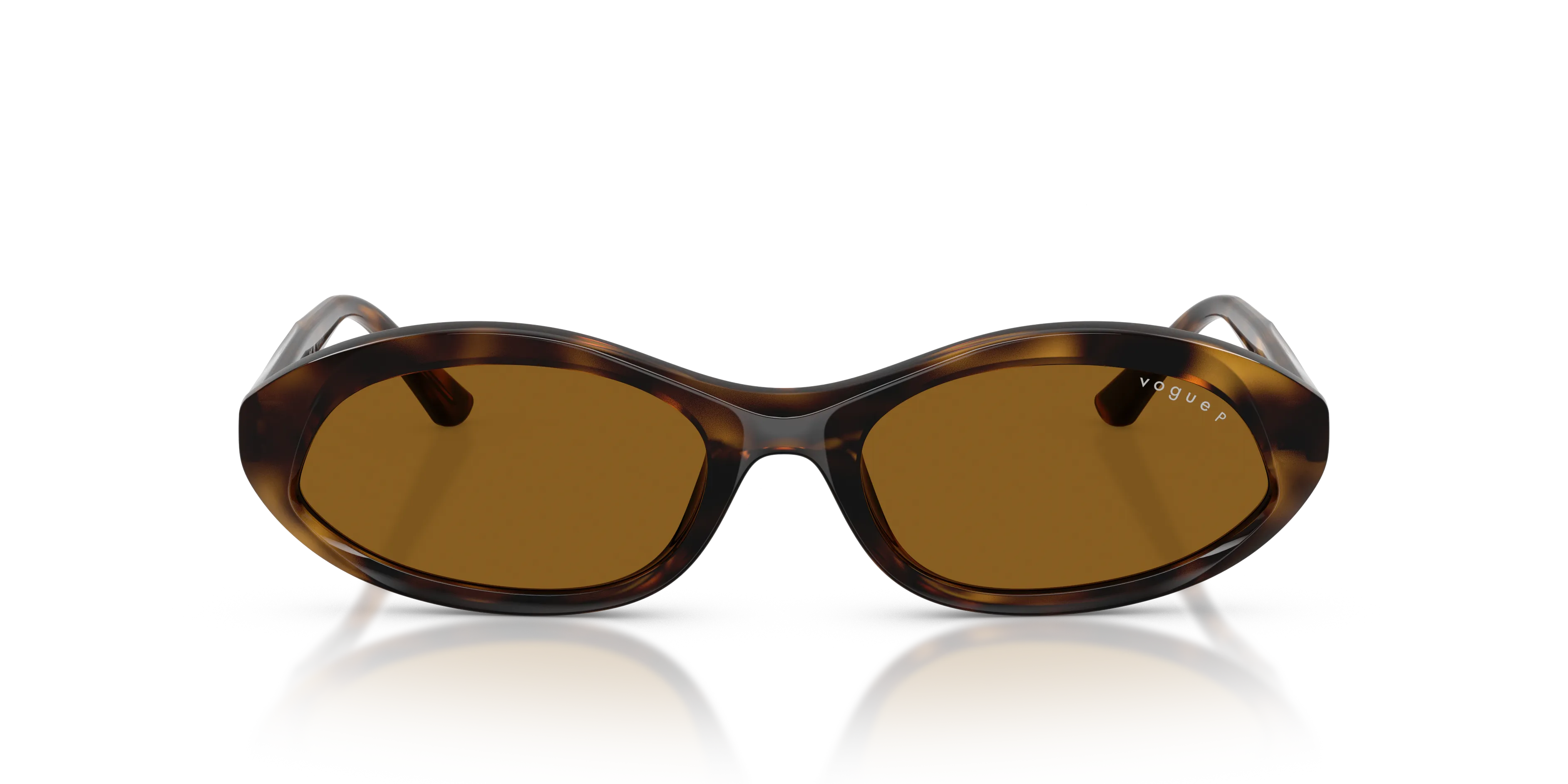 VOGUE EYEWEAR VO5727SU W65683 Occhiali da sole Acetato Marrone Marrone Rotonda Polarizzata - immagine 3