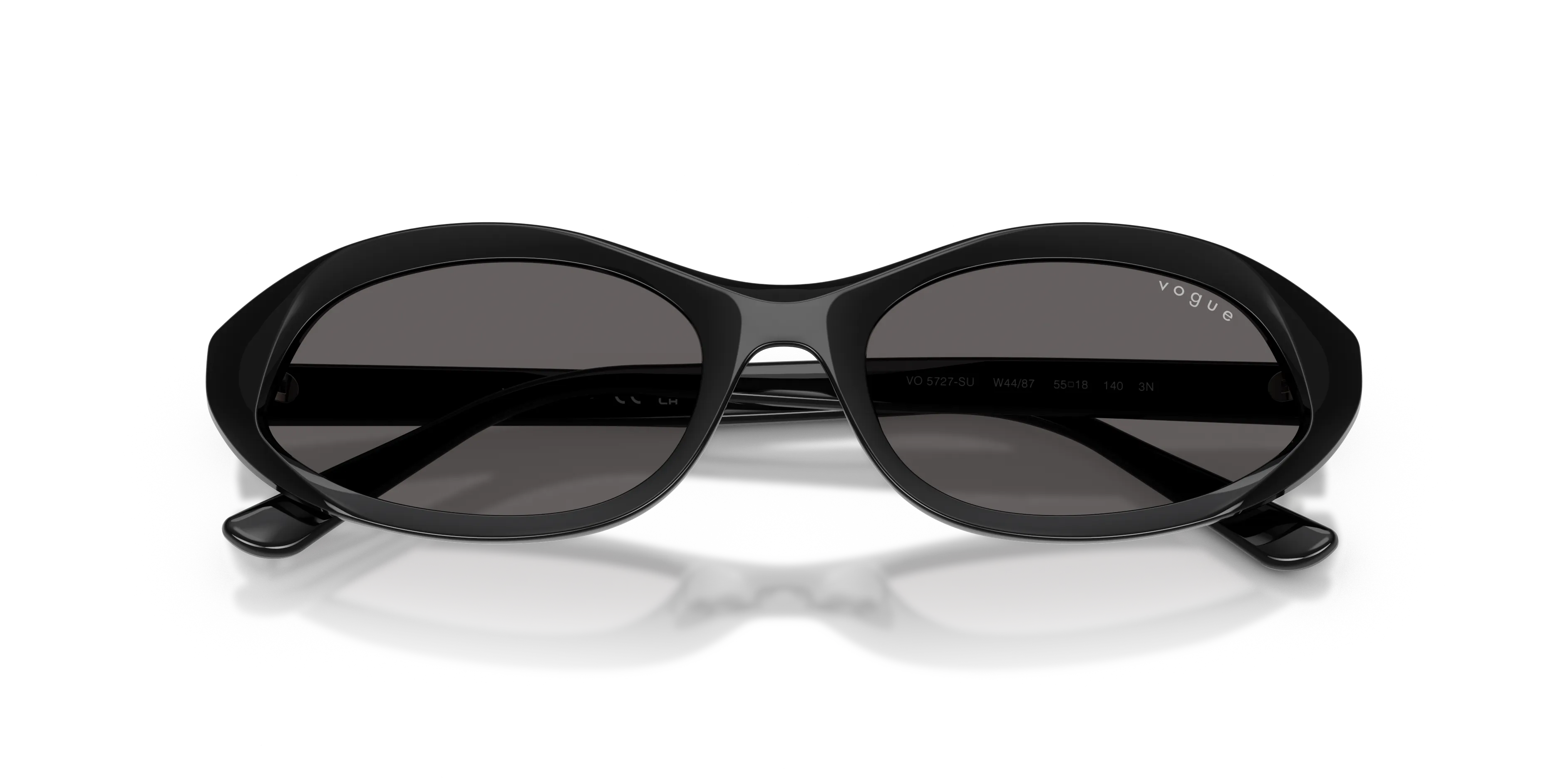 VOGUE EYEWEAR VO5727SU W44/87 Occhiali da sole Acetato Nero Grigio Rotonda Normale - immagine 2