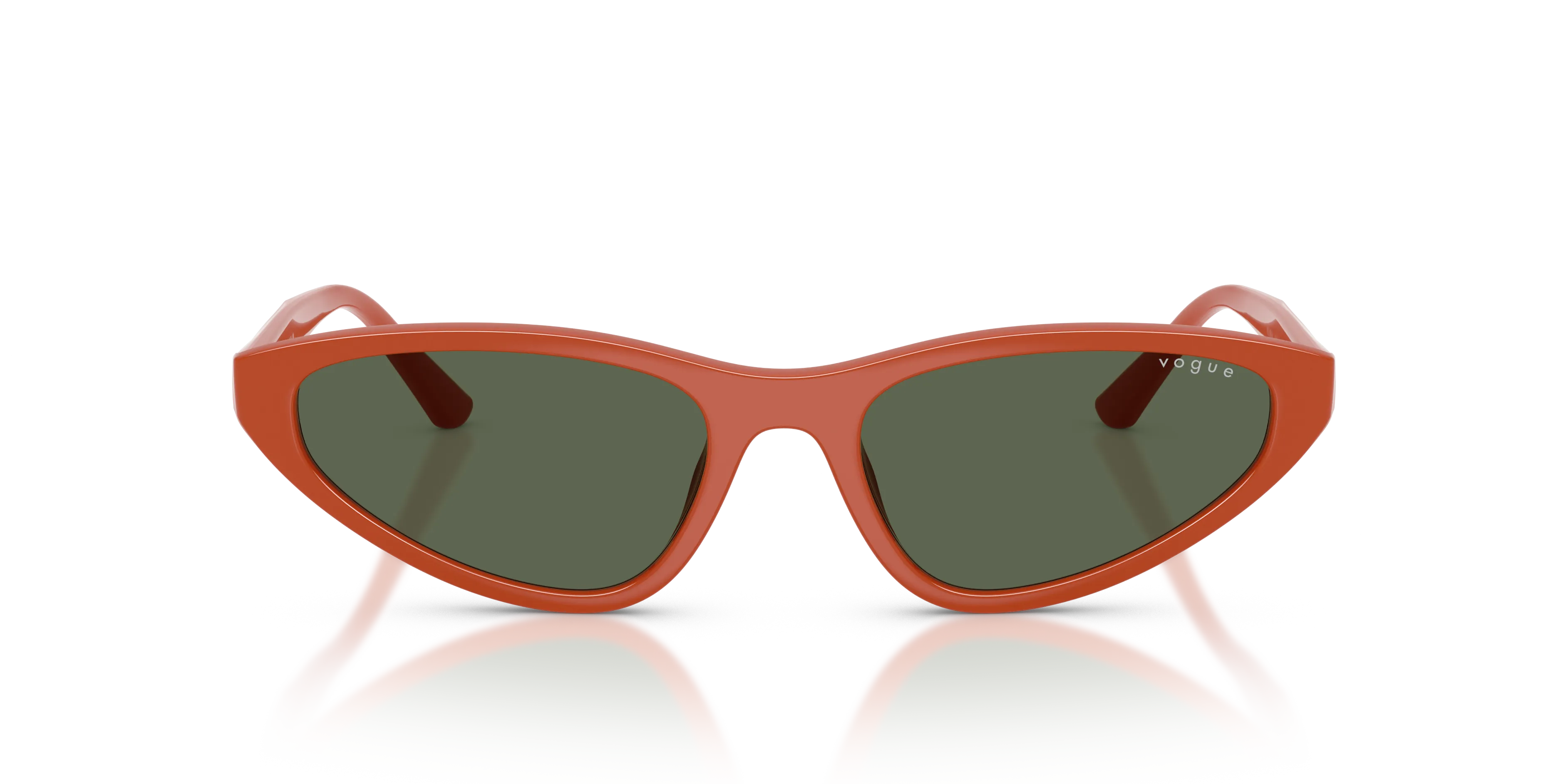 VOGUE EYEWEAR VO5726SU 331071 Occhiali da sole Acetato Arancione Verde Cat Eye Normale - immagine 3