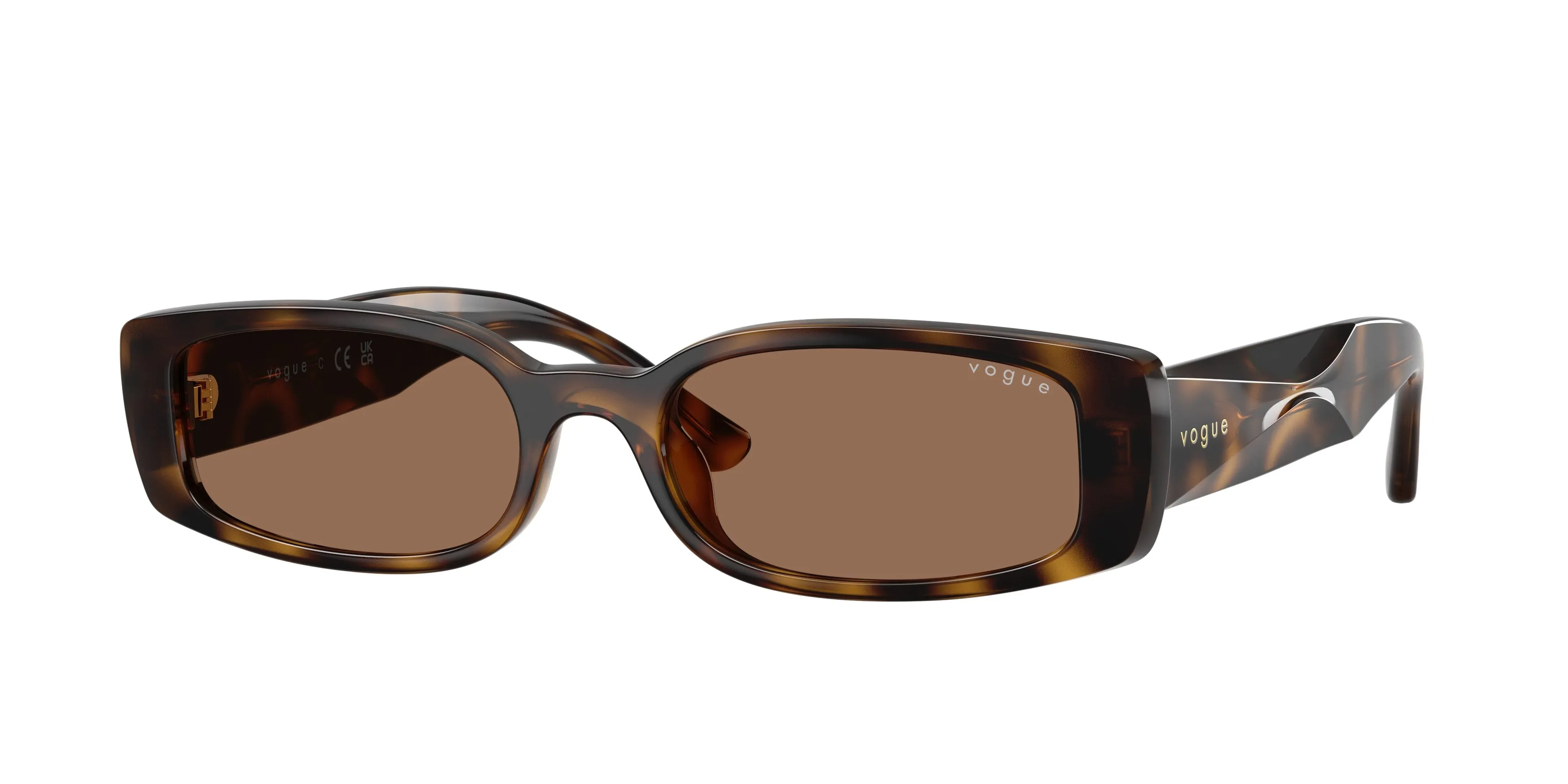 VOGUE EYEWEAR VO5725SU W65673 Occhiali da sole Acetato Marrone Marrone Squadrata Normale - immagine 1