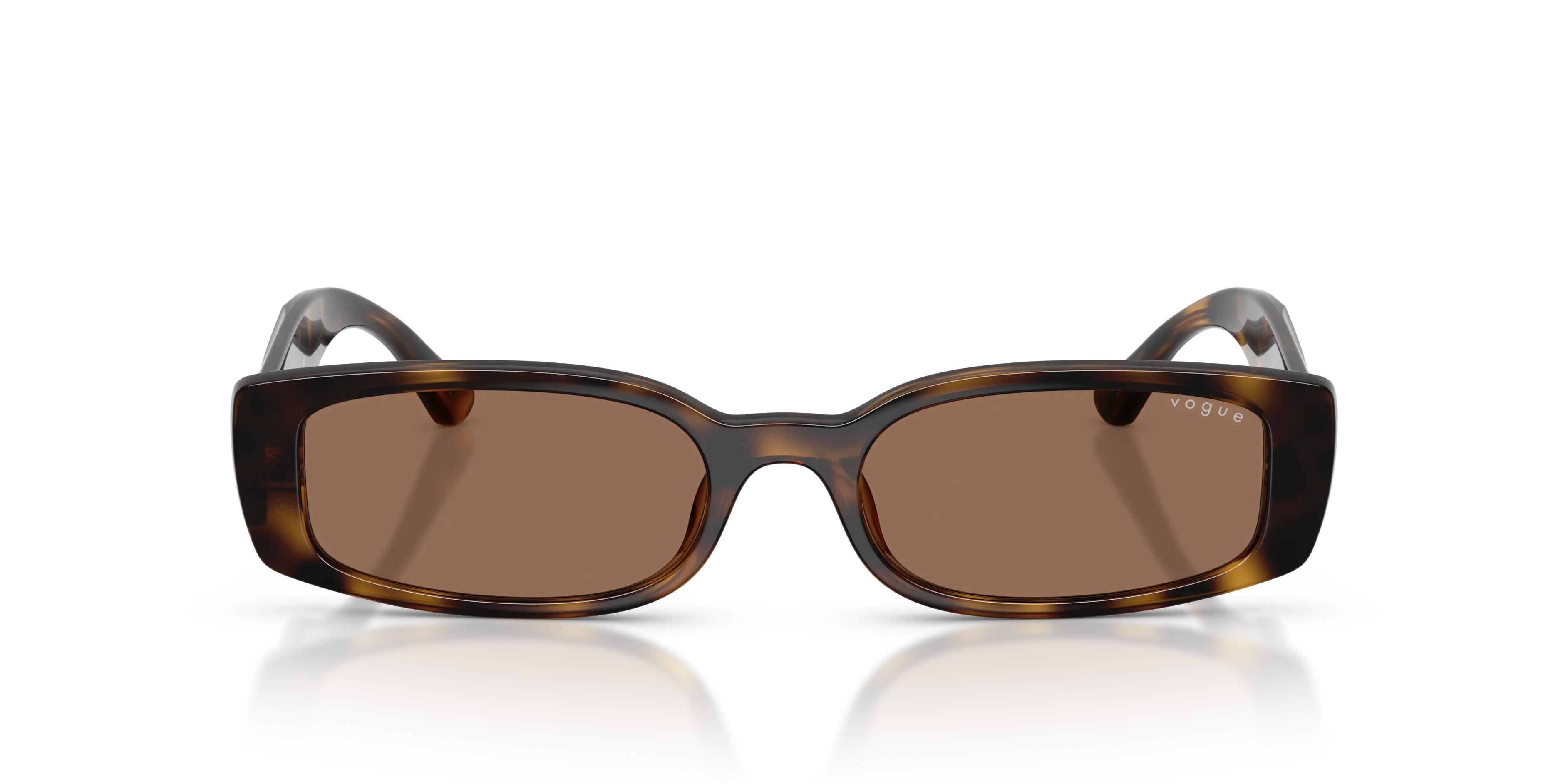 VOGUE EYEWEAR VO5725SU W65673 Occhiali da sole Acetato Marrone Marrone Squadrata Normale - immagine 3