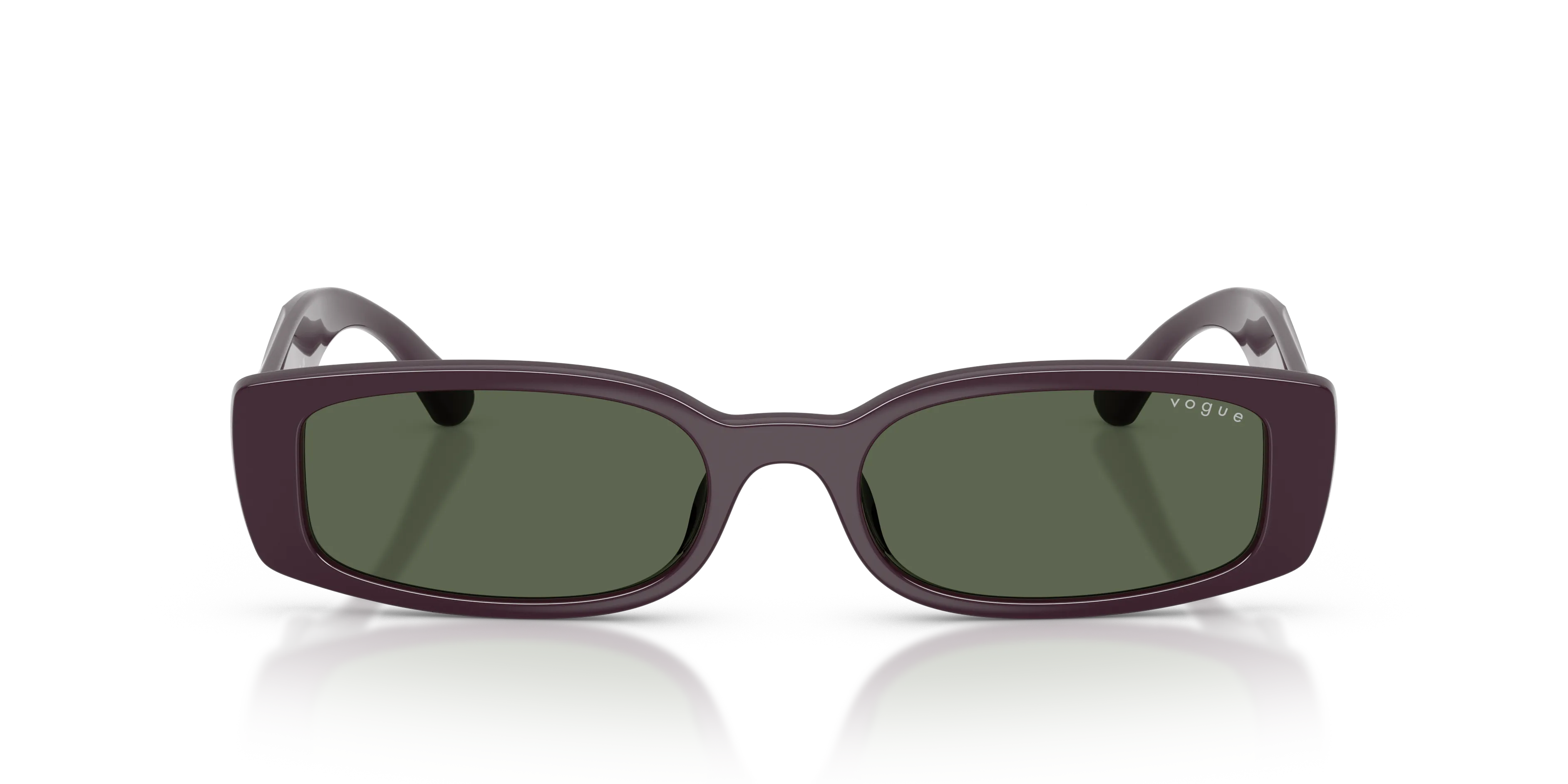 VOGUE EYEWEAR VO5725SU 242671 Occhiali da sole Acetato Viola Verde Squadrata Normale - immagine 3