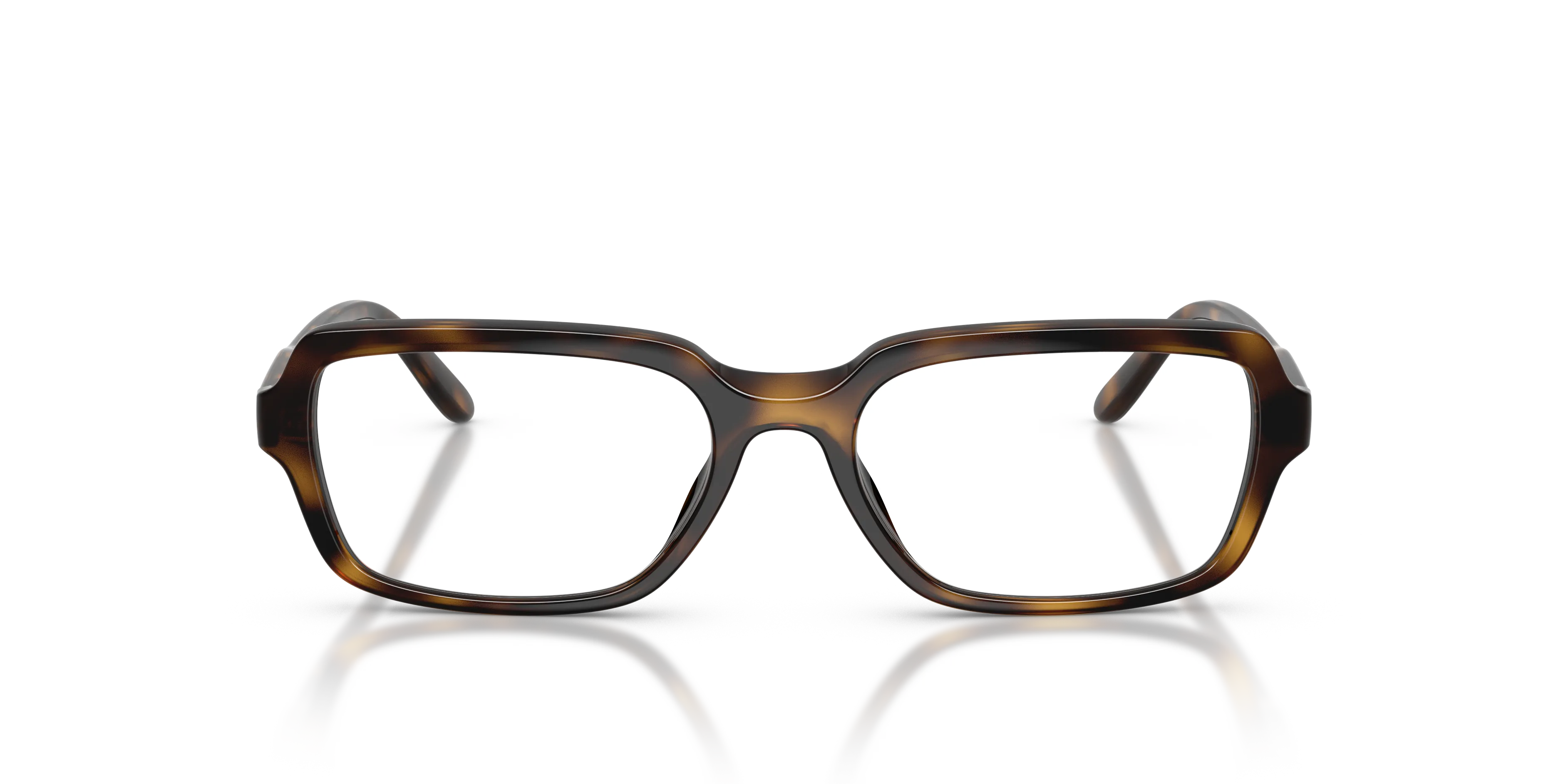 VOGUE EYEWEAR VO5724U W656 Montature da vista Acetato Marrone Trasparente Pillow Normale - immagine 3
