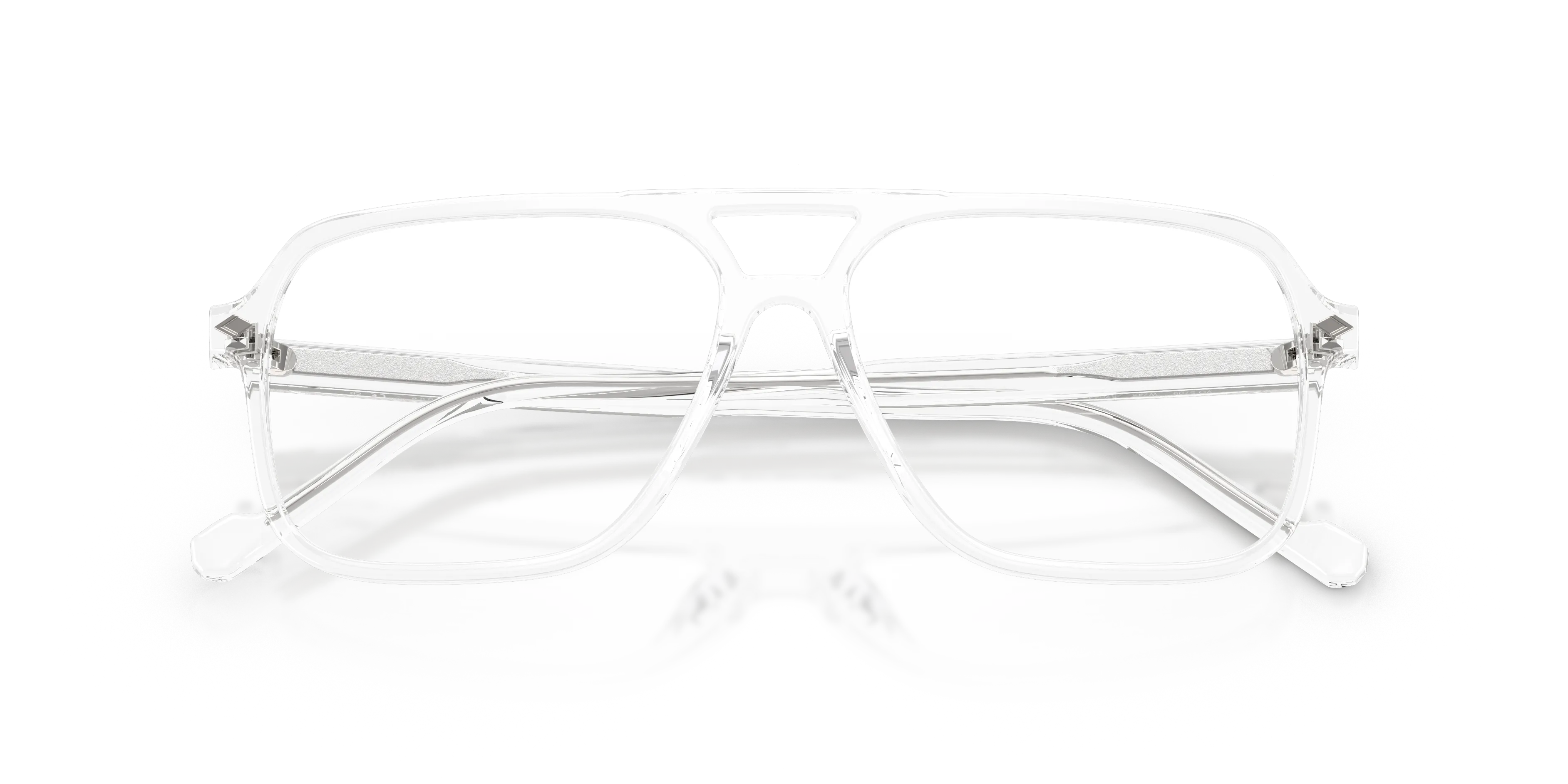 VOGUE EYEWEAR VO5709 W745 Montature da vista Acetato Trasparente Trasparente Pillow Normale - immagine 2
