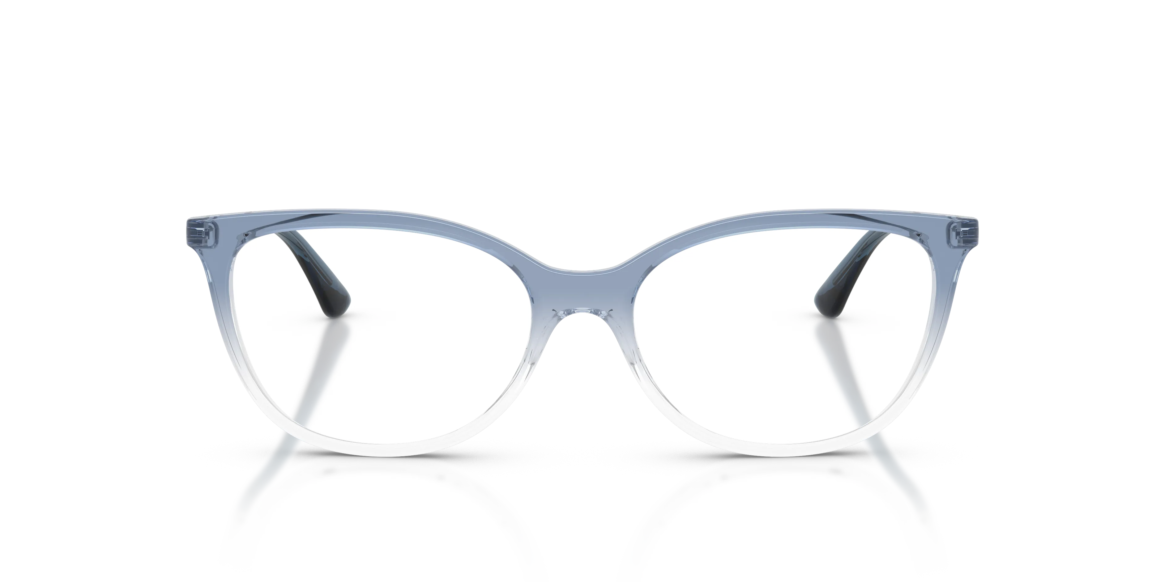 VOGUE EYEWEAR VO5673 2738 Montature da vista Nylon Blu Trasparente Rotonda Normale - immagine 3