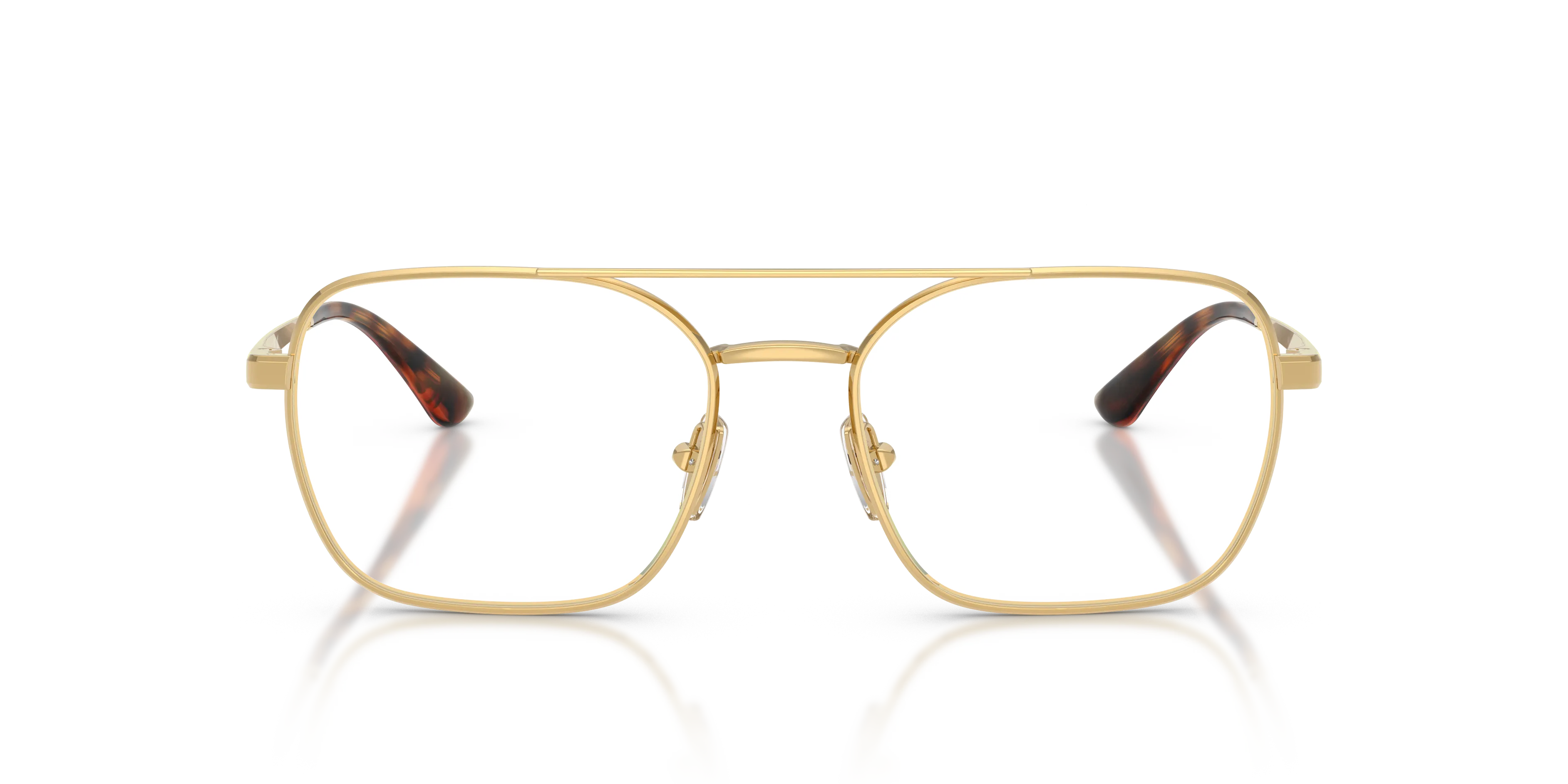 VOGUE EYEWEAR VO4372 280 Montature da vista Metallo Oro Trasparente Squadrata Normale - immagine 3