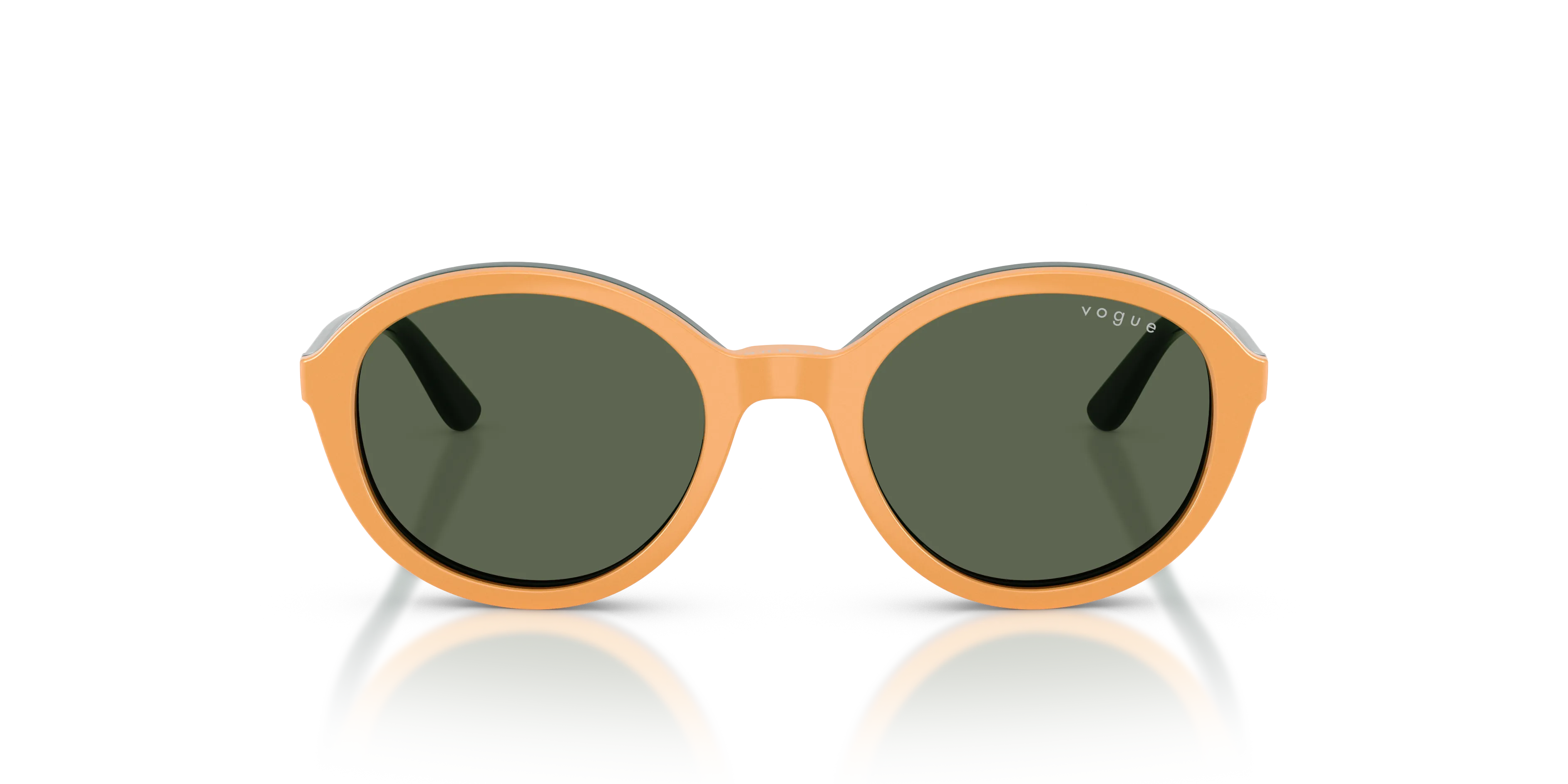 VOGUE EYEWEAR VJ2037 33181W Occhiali da sole bambino Nylon Verde Trasparente Pantos Normale - immagine 3