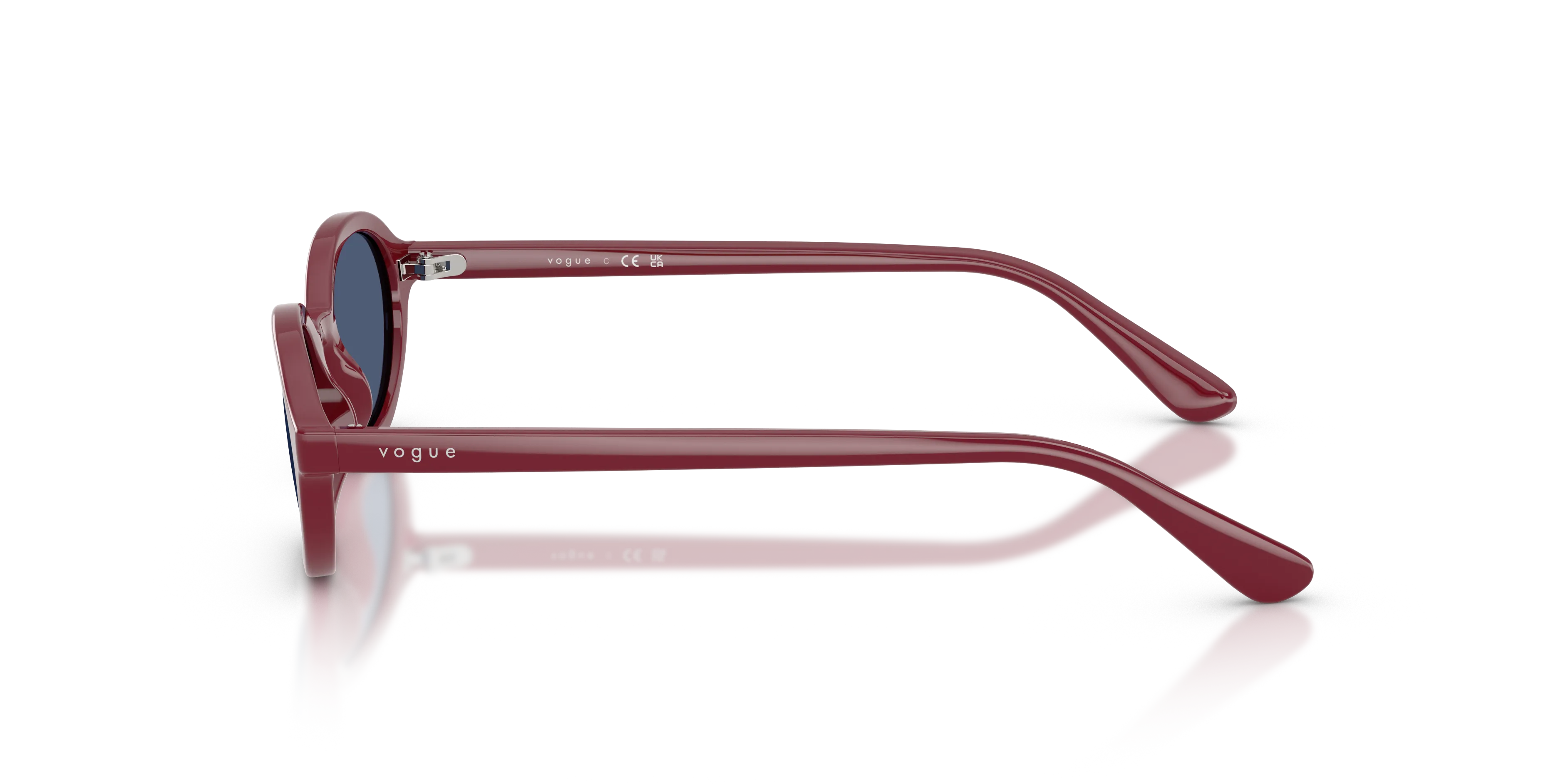 VOGUE EYEWEAR VJ2036 287580 Occhiali da sole bambino Nylon Rosso Blu Rotonda Normale - immagine 4