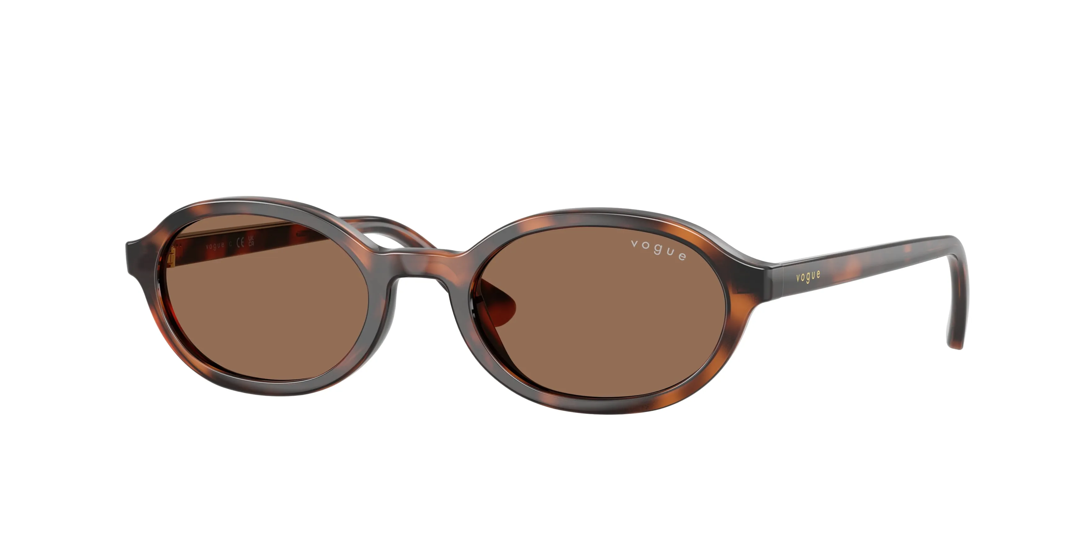 VOGUE EYEWEAR VJ2036 271873 Occhiali da sole bambino Nylon Marrone Marrone Rotonda Normale - immagine 1