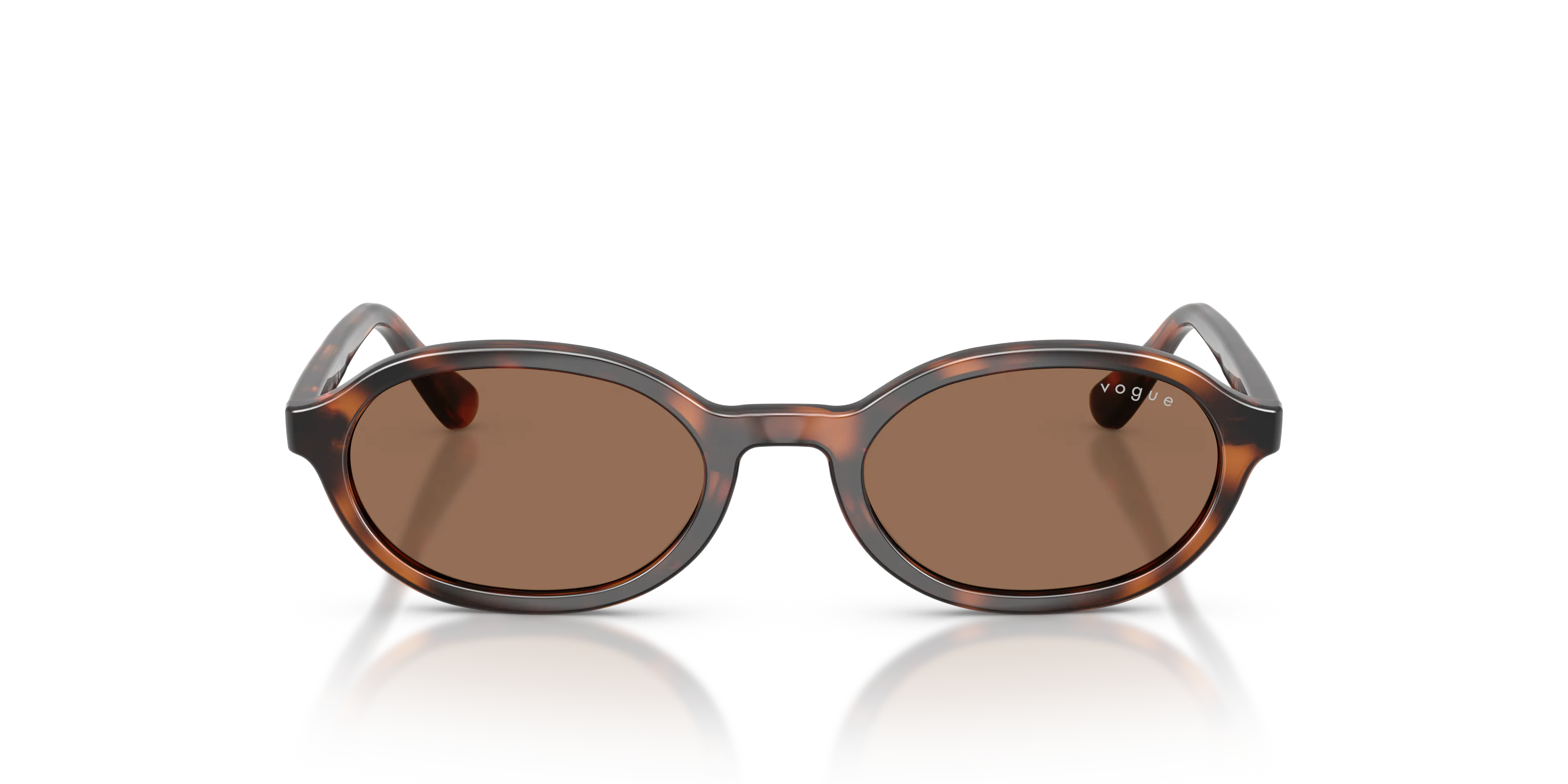 VOGUE EYEWEAR VJ2036 271873 Occhiali da sole bambino Nylon Marrone Marrone Rotonda Normale - immagine 3