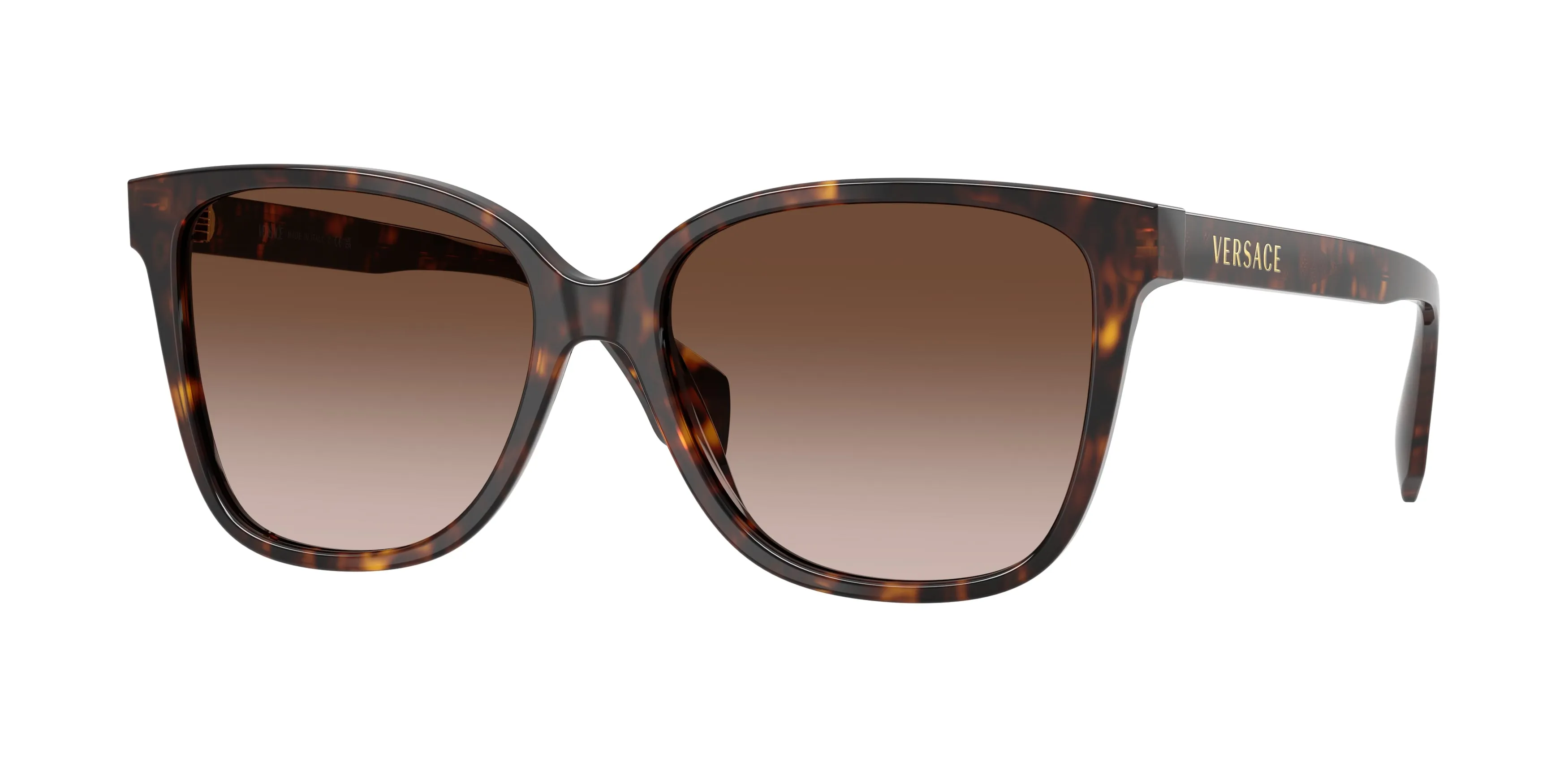 Versace VE4523 108/13 Occhiali da sole Acetato Marrone Marrone Farfalla Normale Sfumato - immagine 1