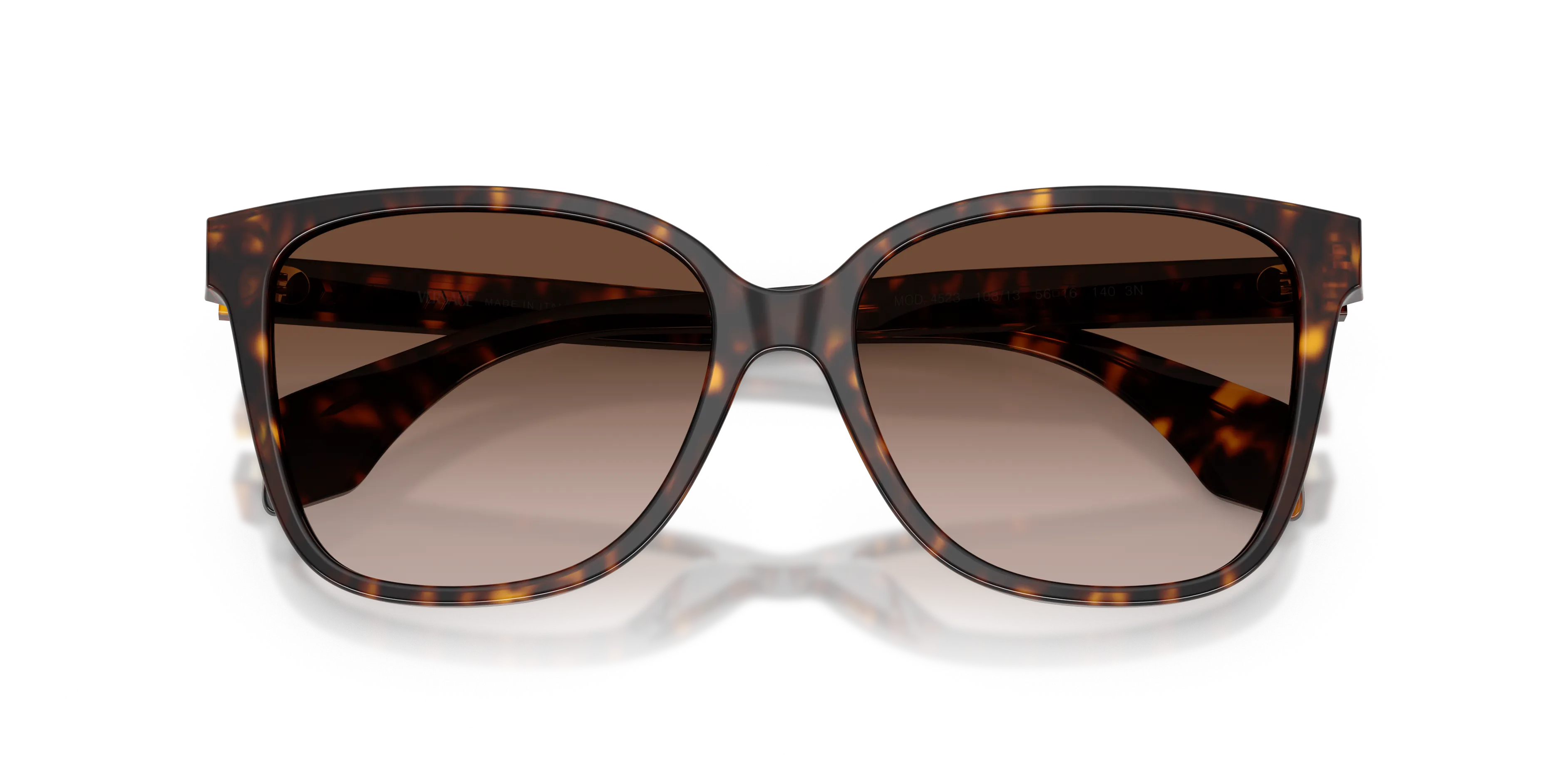 Versace VE4523 108/13 Occhiali da sole Acetato Marrone Marrone Farfalla Normale Sfumato - immagine 2