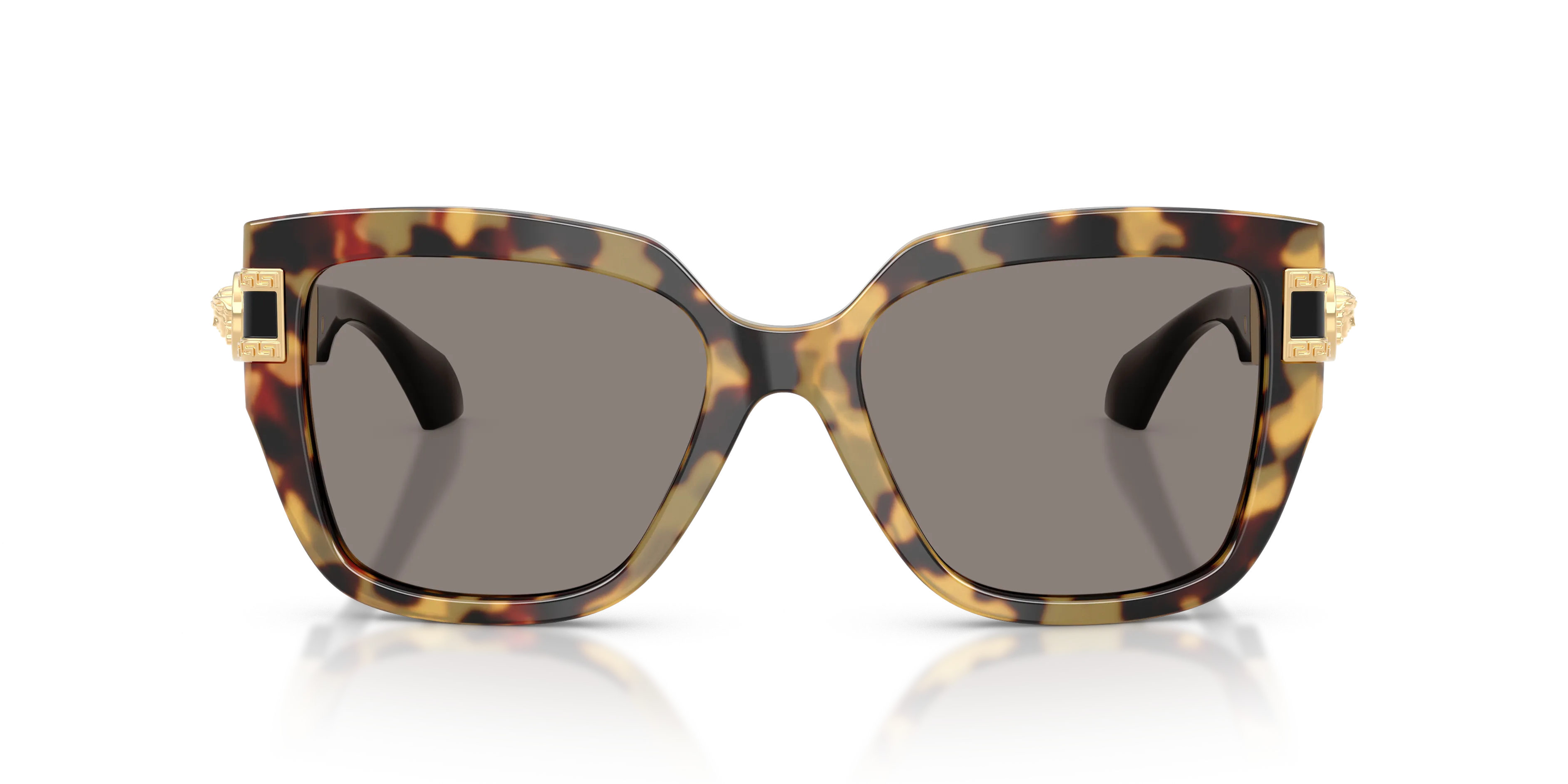Versace VE4517U 777/87 Occhiali da sole Acetato Marrone Grigio Squadrata Normale - immagine 3