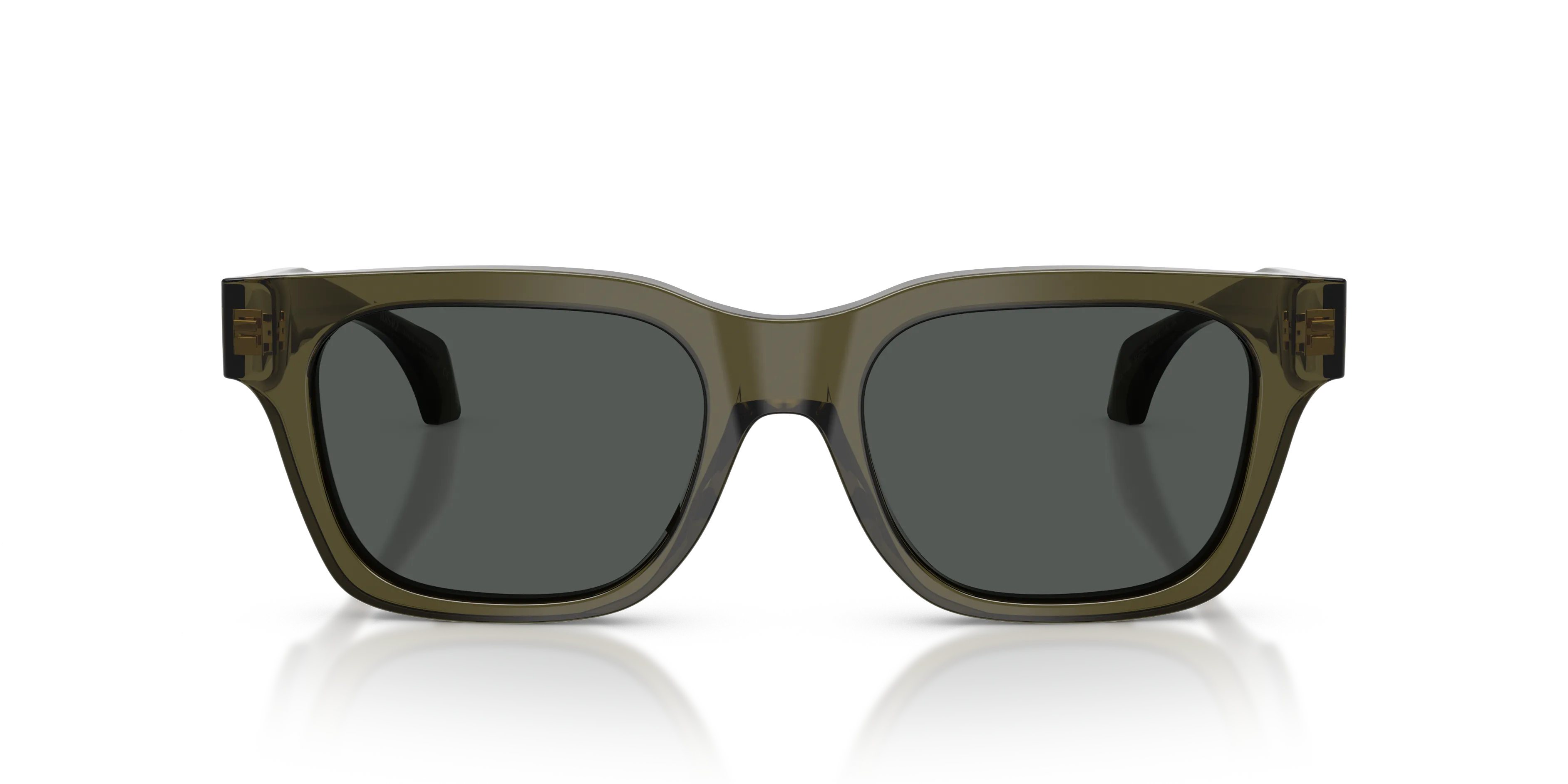 Versace VE4486 554287 Occhiali da sole Acetato Verde Grigio Squadrata Normale - immagine 3
