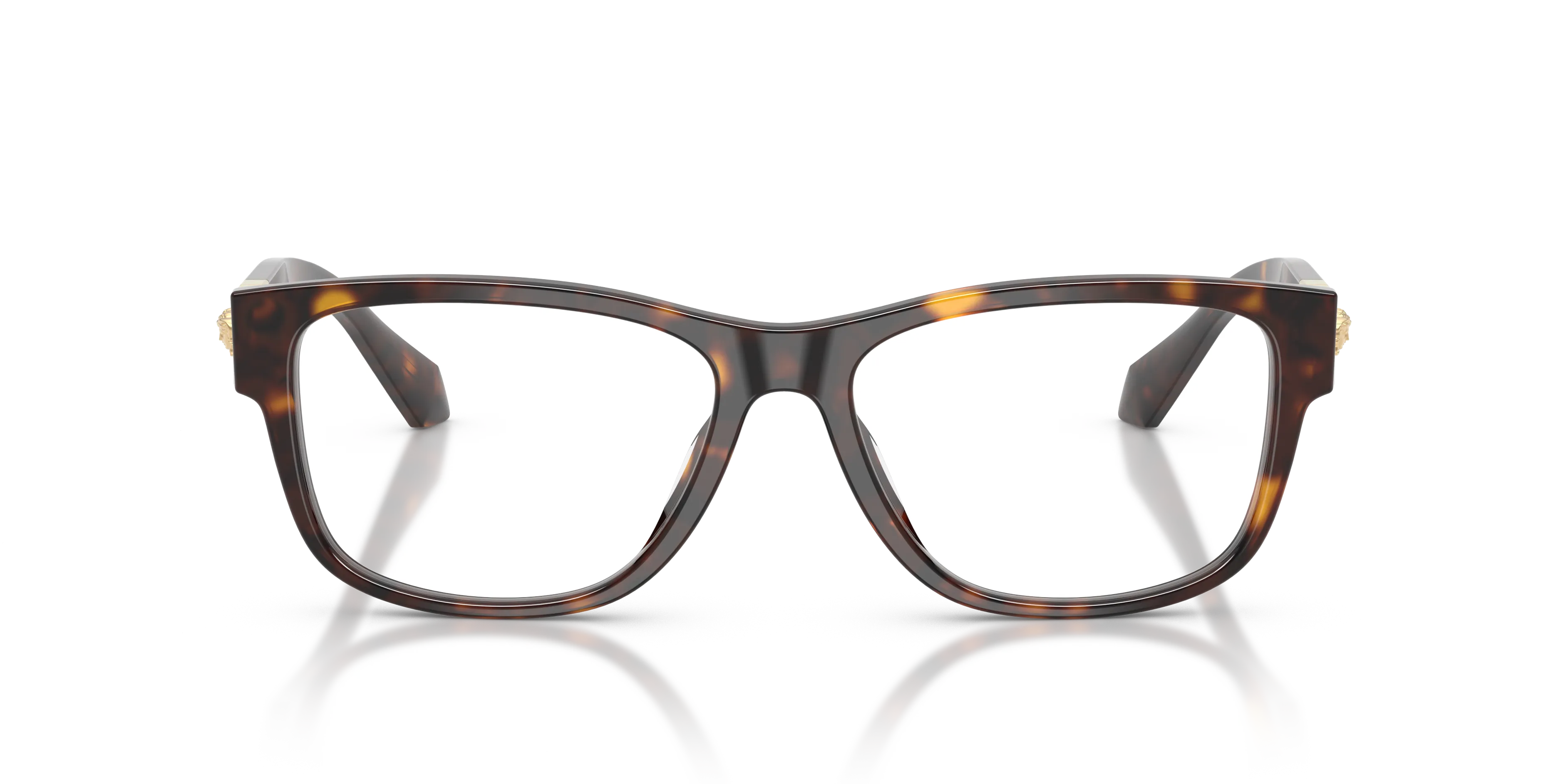 Versace VE3403U 108 Montature da vista Acetato Marrone Trasparente Pillow Normale - immagine 3