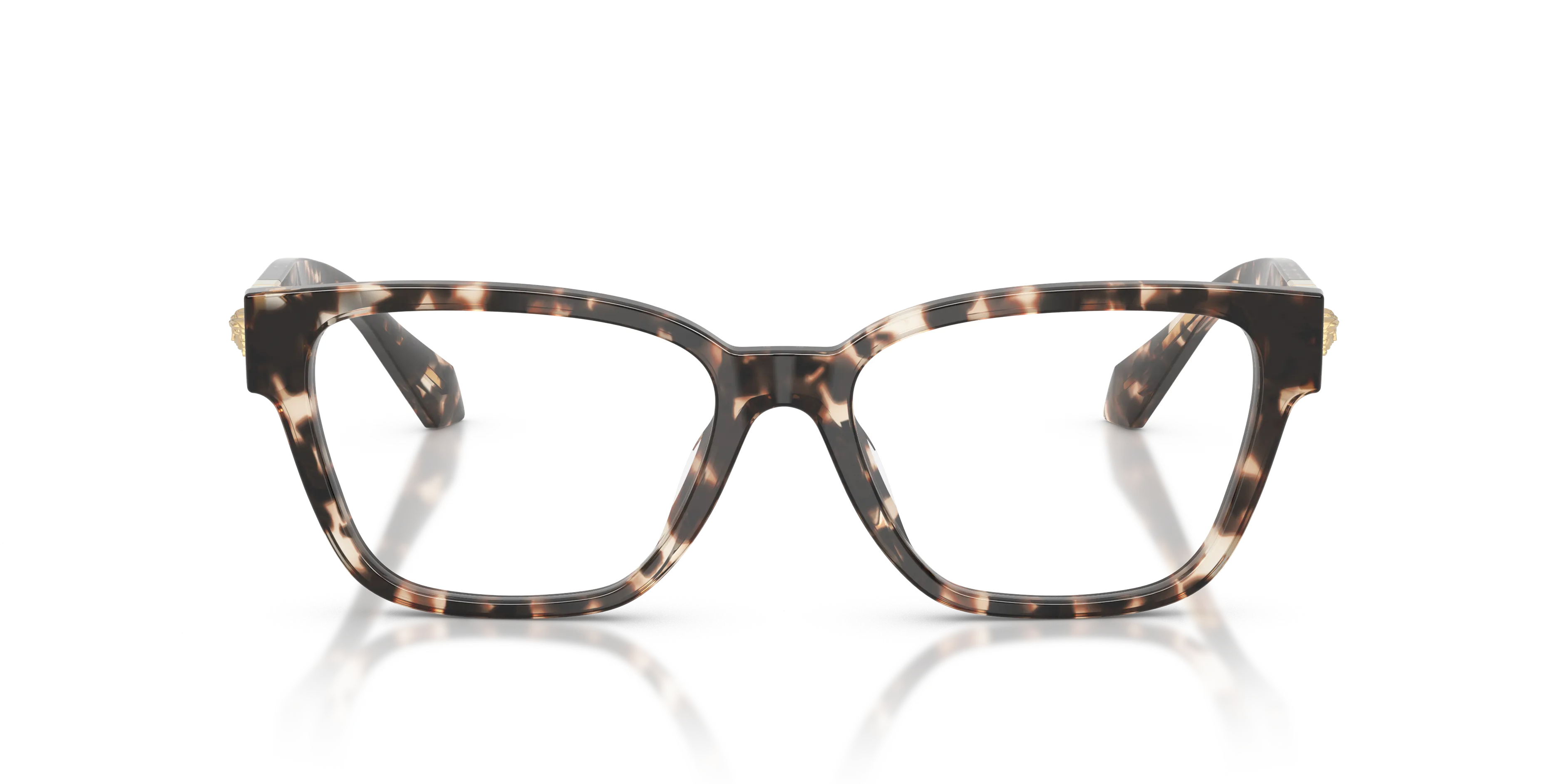 Versace VE3401U 5498 Montature da vista Acetato Tartaruga Trasparente Cat Eye Normale - immagine 3