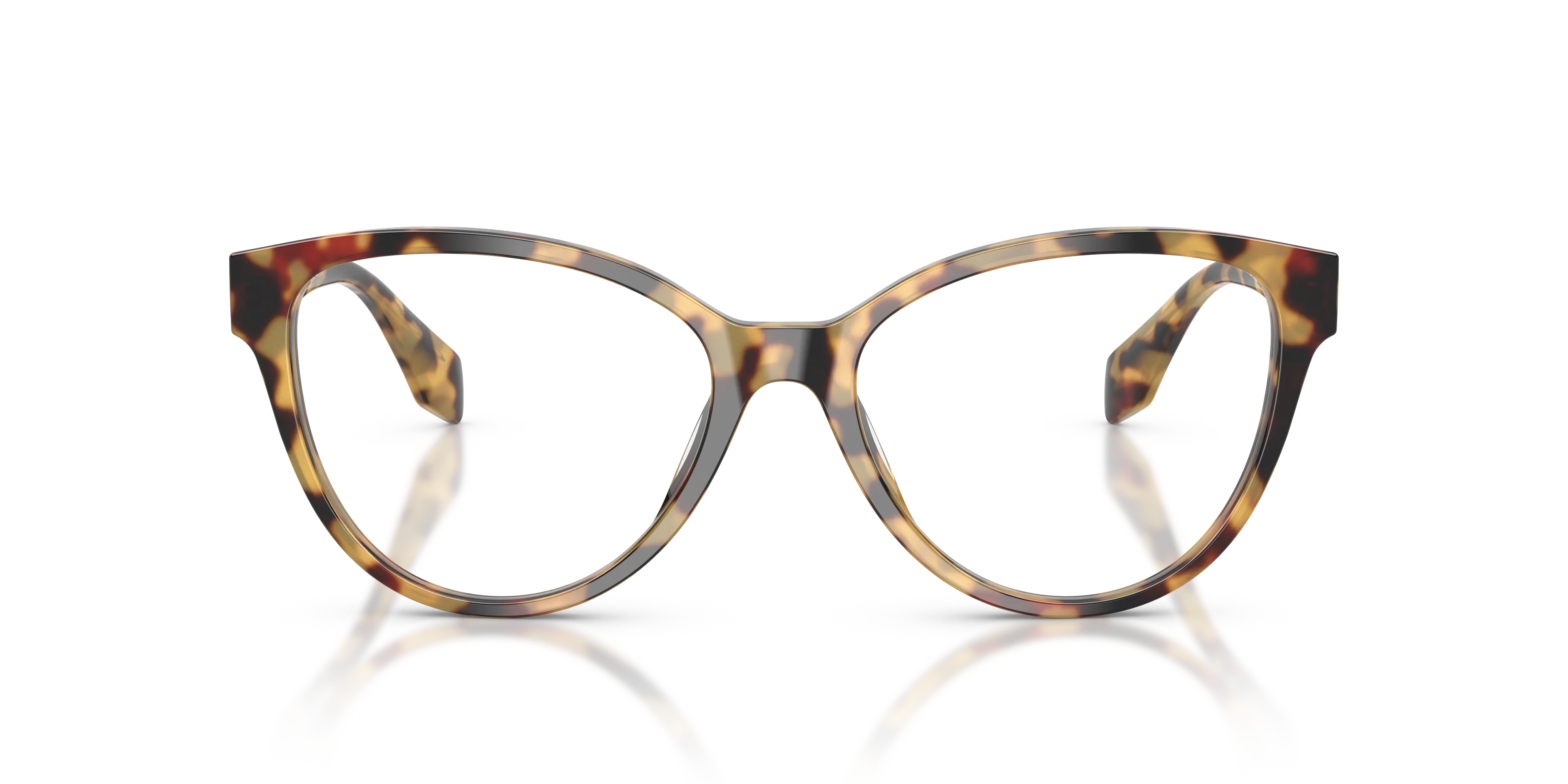 Versace VE3399U 777 Montature da vista Acetato Marrone Trasparente Cat Eye Normale - immagine 3