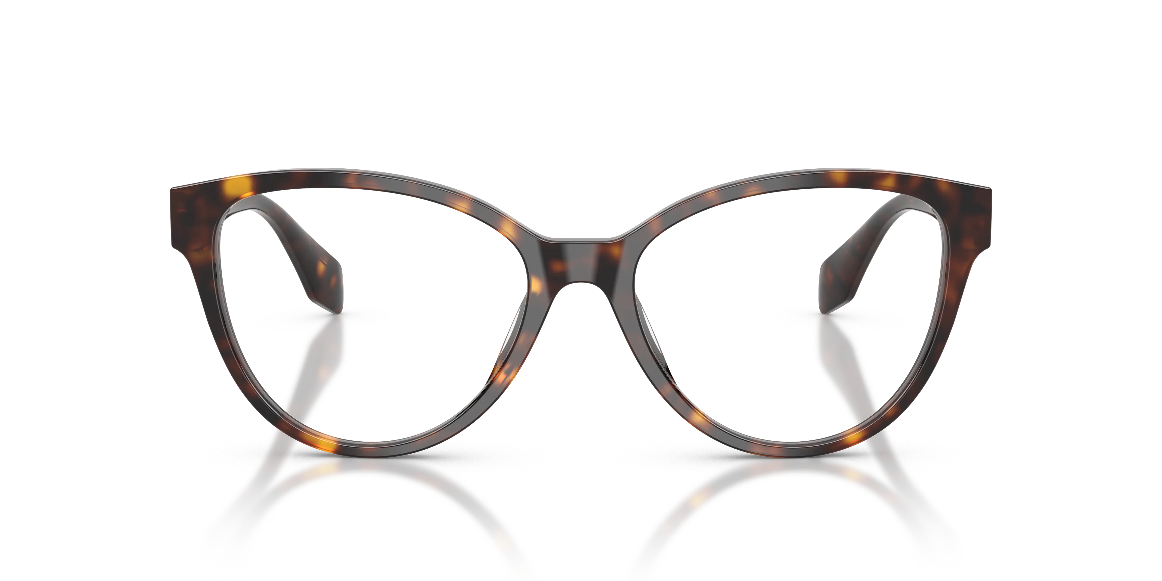 Versace VE3399U 108 Montature da vista Acetato Marrone Trasparente Cat Eye Normale - immagine 3