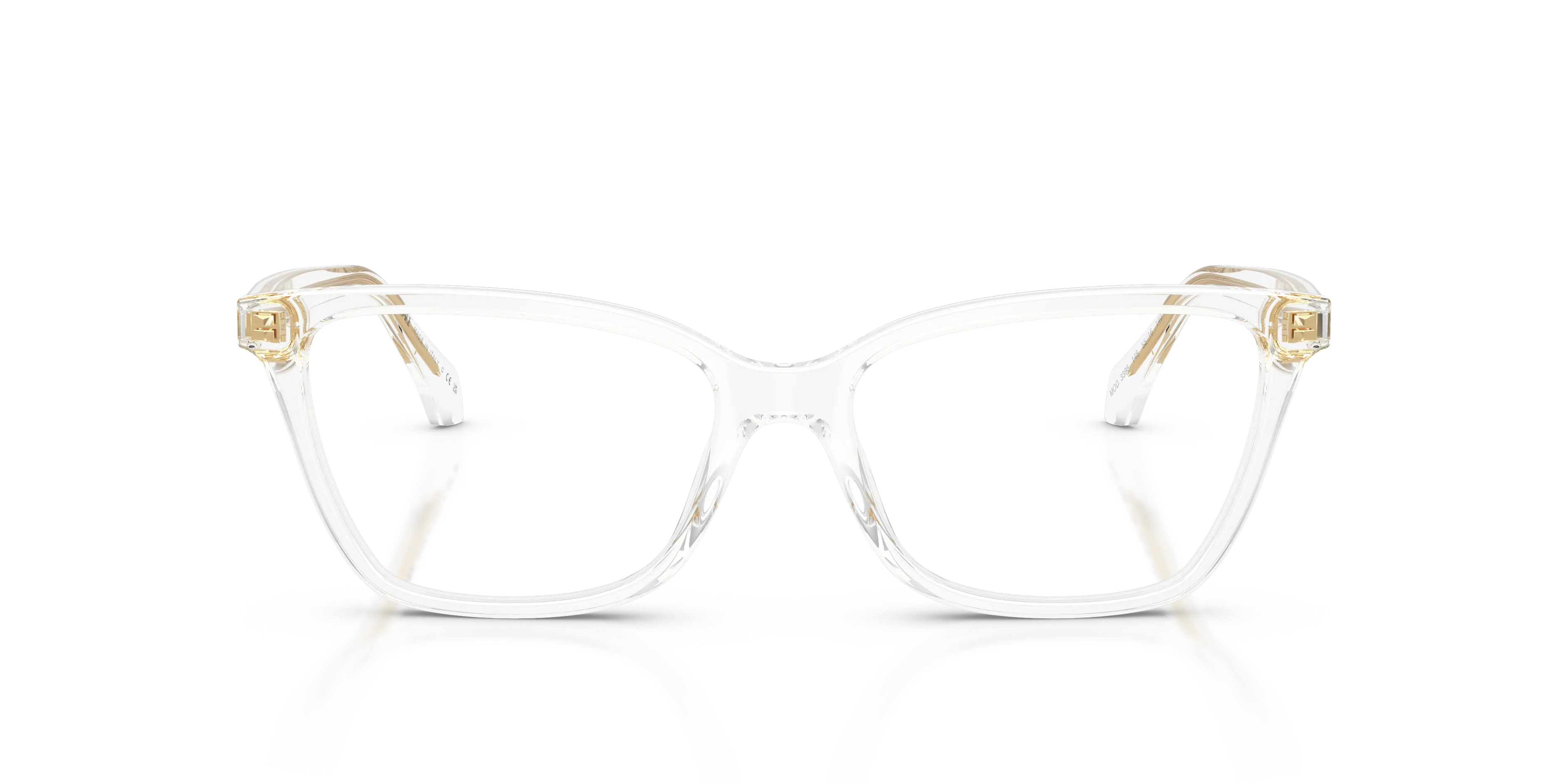 Versace VE3398 148 Montature da vista Acetato Trasparente Trasparente Cat Eye Normale - immagine 3