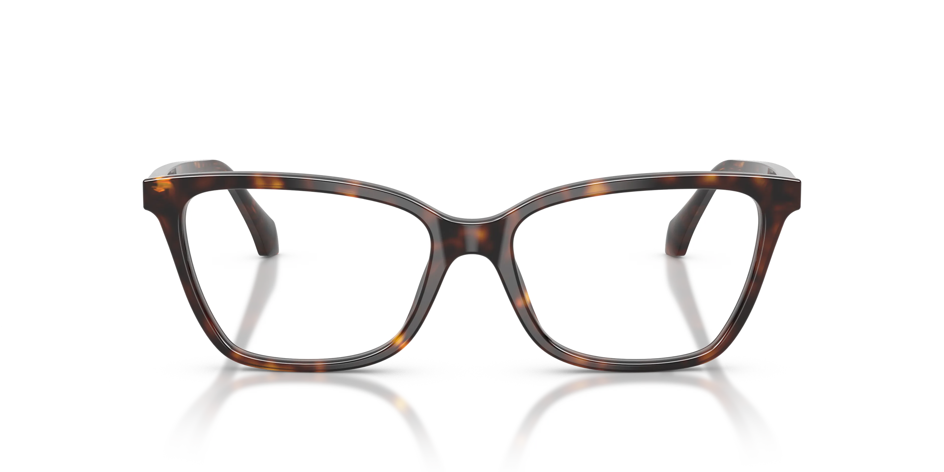 Versace VE3398 108 Montature da vista Acetato Marrone Trasparente Cat Eye Normale - immagine 3