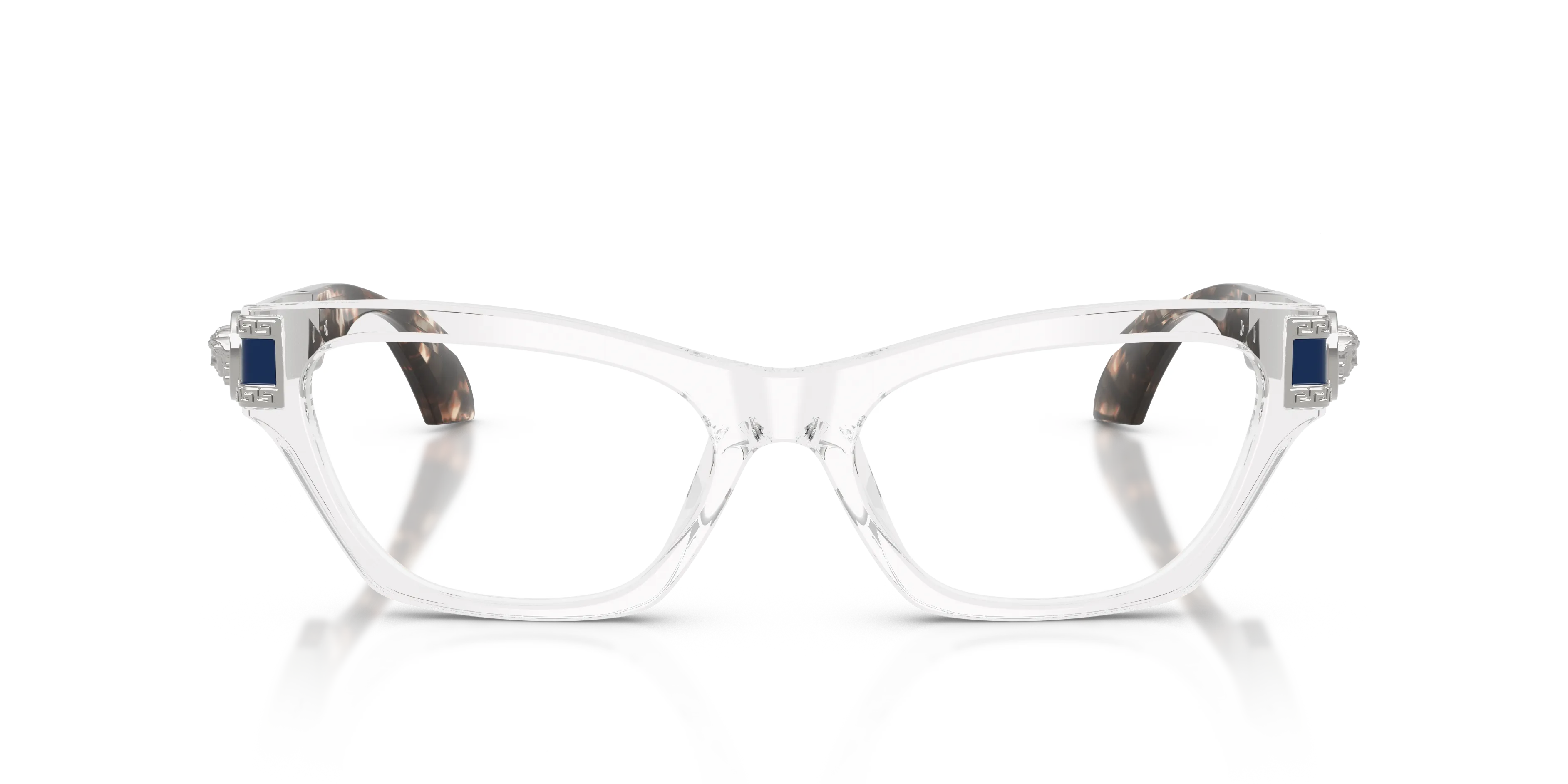 Versace VE3396U 148 Montature da vista Acetato Trasparente Trasparente Cat Eye Normale - immagine 3