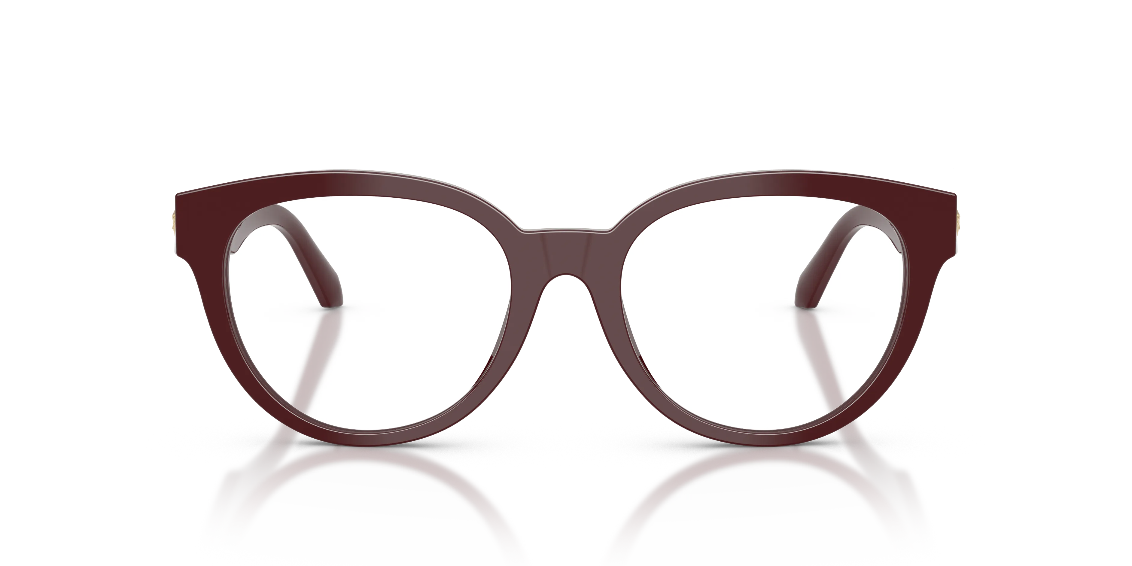 Versace VE3384 5381 Montature da vista Acetato Viola Trasparente Rotonda Normale - immagine 3