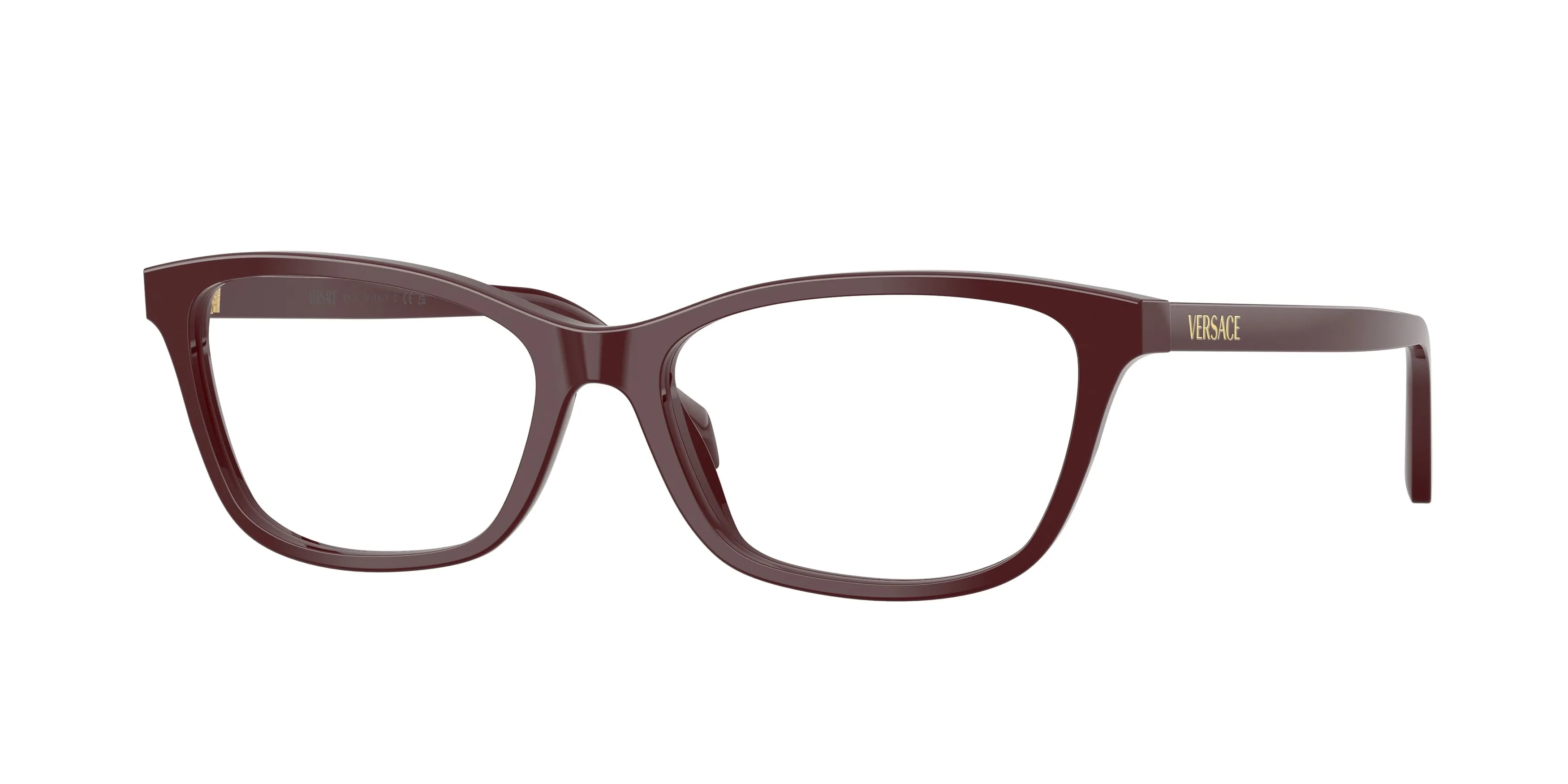 Versace VE3375 5381 Montature da vista Acetato Viola Trasparente Cat Eye Normale - immagine 1