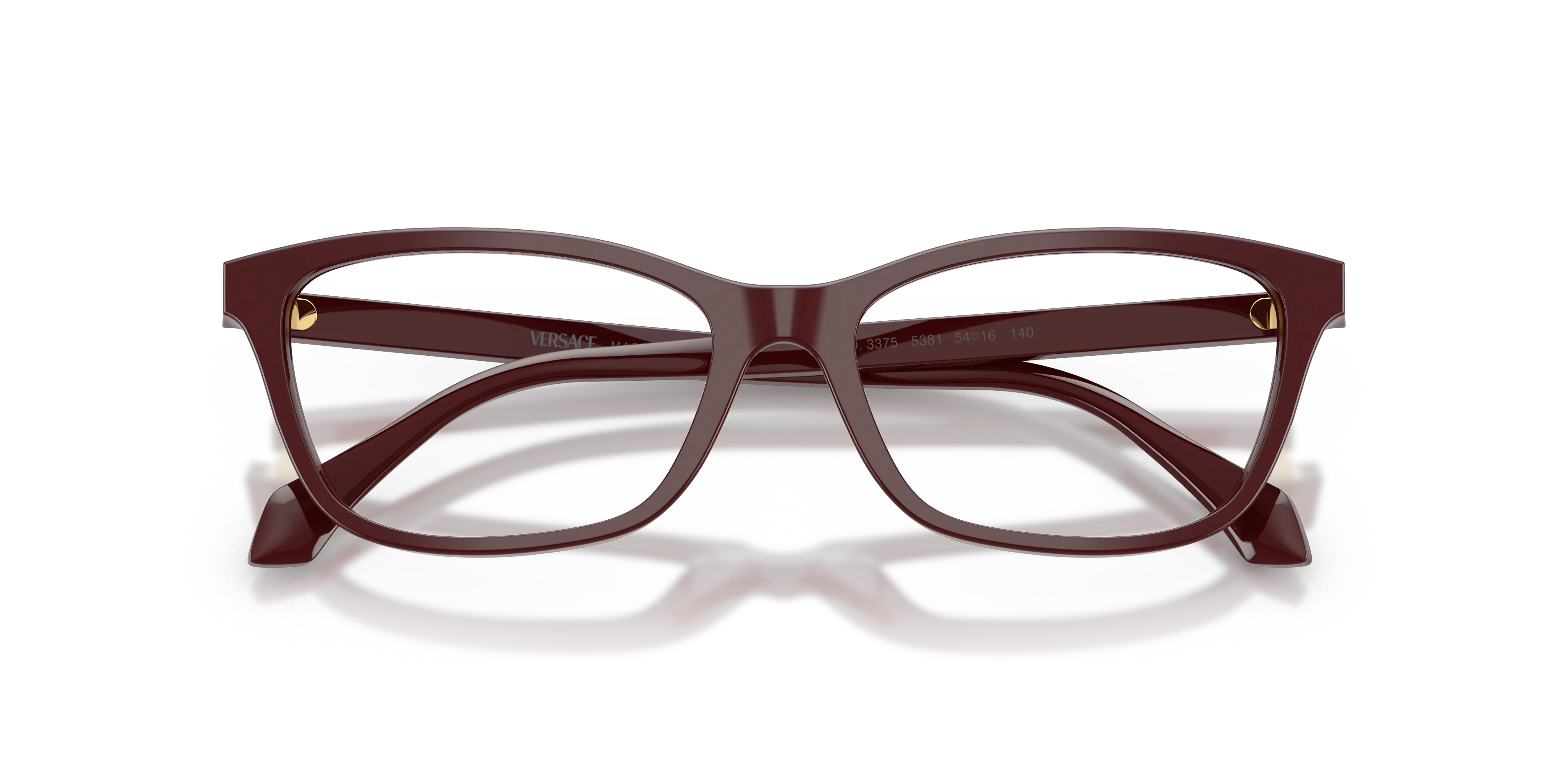 Versace VE3375 5381 Montature da vista Acetato Viola Trasparente Cat Eye Normale - immagine 2