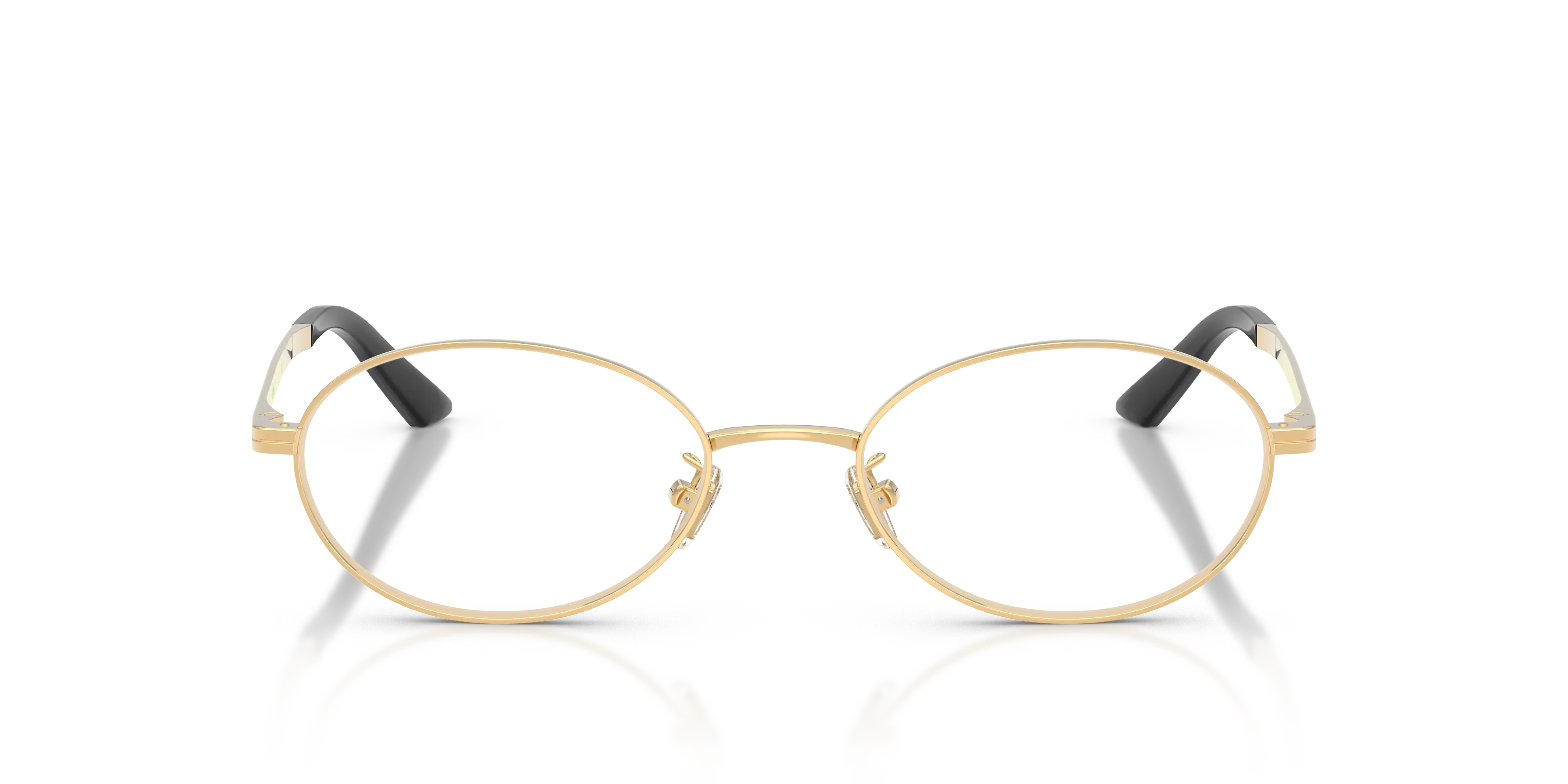 Versace VE1325D 1523 Montature da vista Metallo Oro Trasparente Rotonda Normale - immagine 3