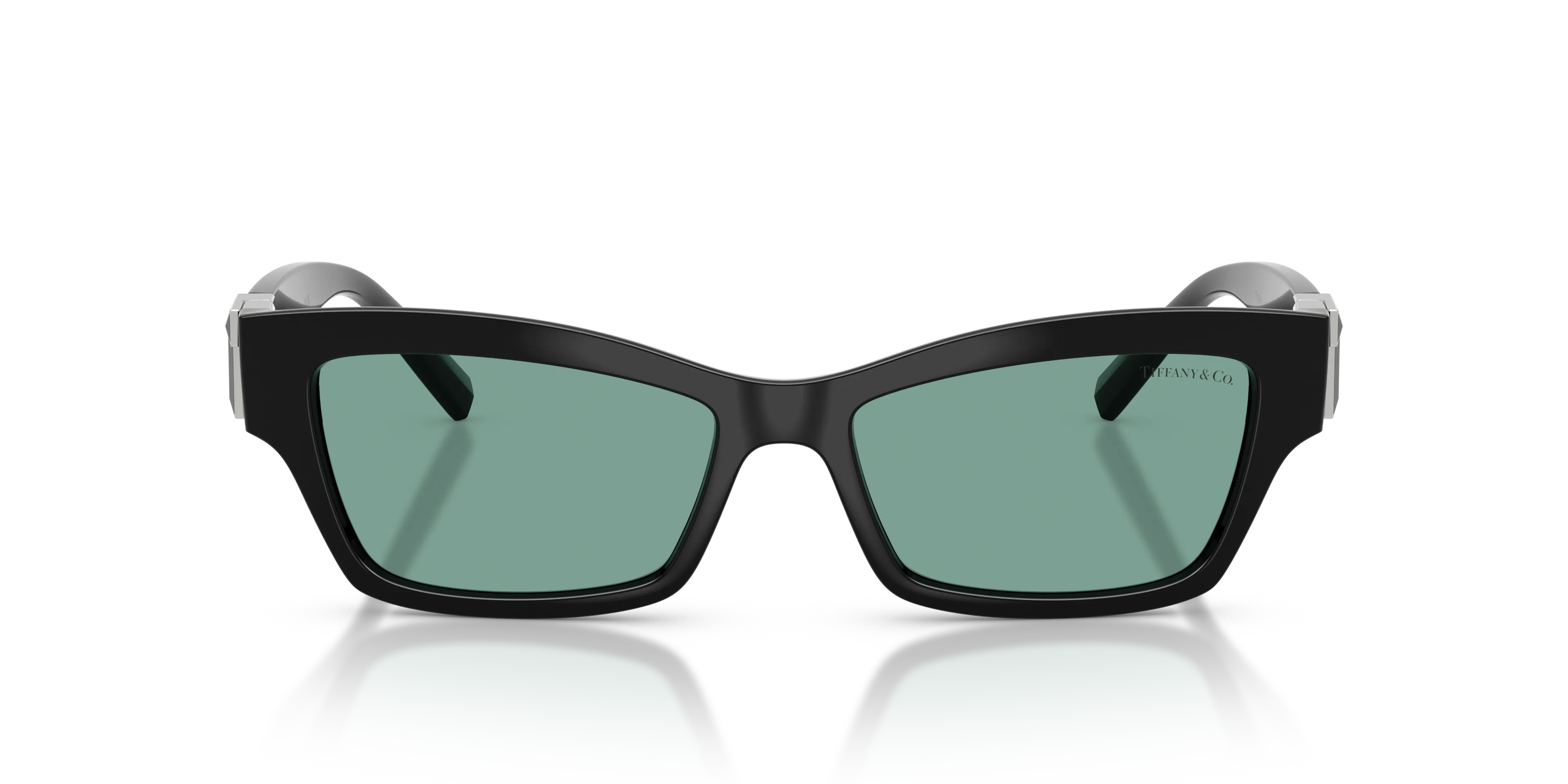 Tiffany TF4269U 847782 Occhiali da sole Iniettato Nero Verde Squadrata Normale - immagine 3