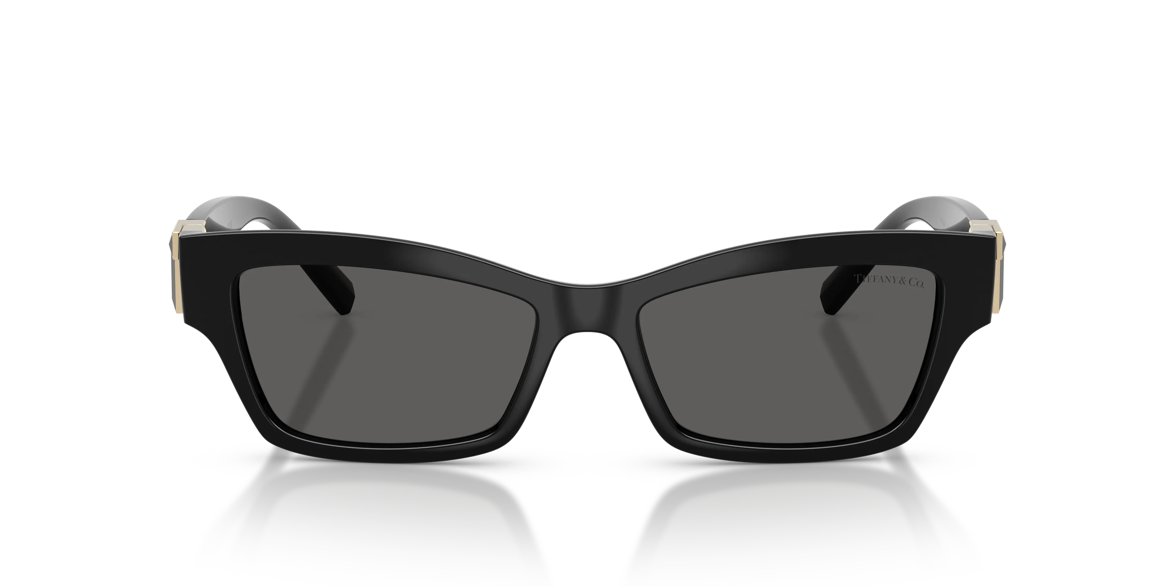Tiffany TF4269U 8001S4 Occhiali da sole Iniettato Nero Grigio Squadrata Normale - immagine 3