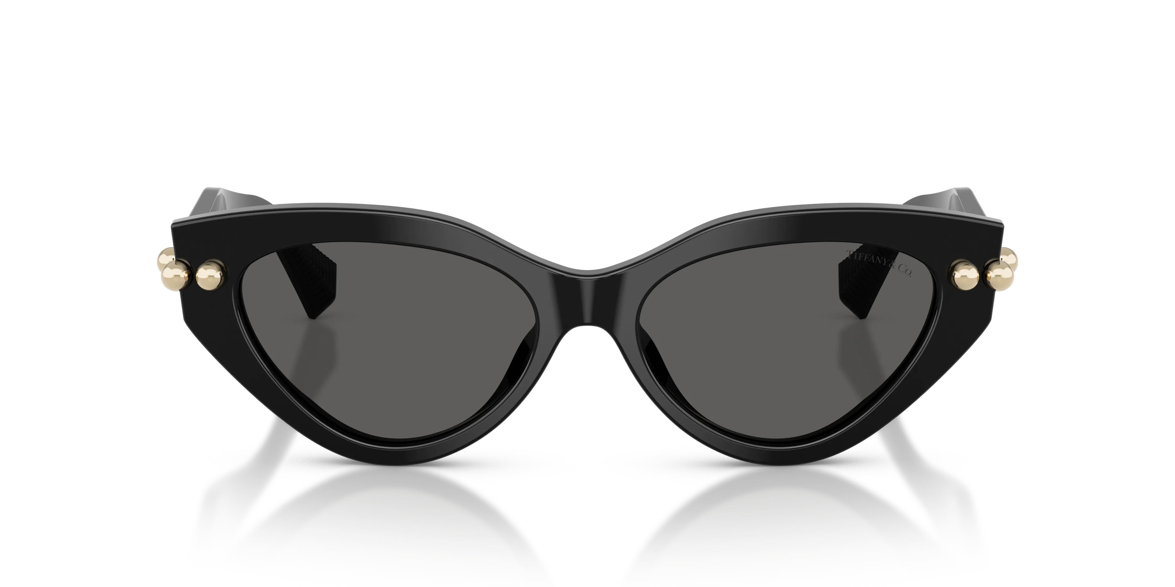 Tiffany TF4268U 8001S4 Occhiali da sole Acetato Nero Grigio Cat Eye Normale - immagine 3