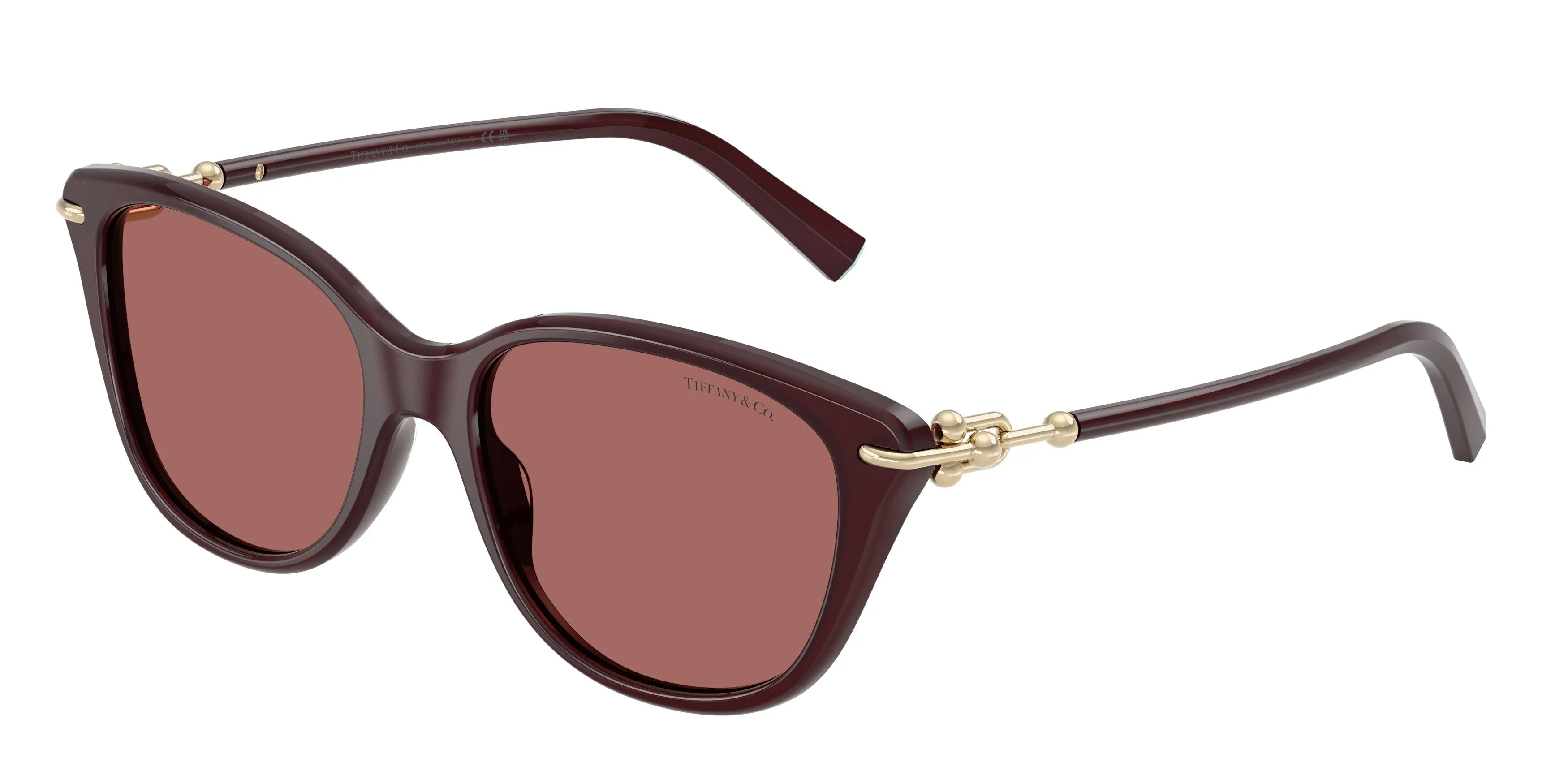 Tiffany TF4267 847069 Occhiali da sole Acetato Rosso Viola Farfalla Normale - immagine 1