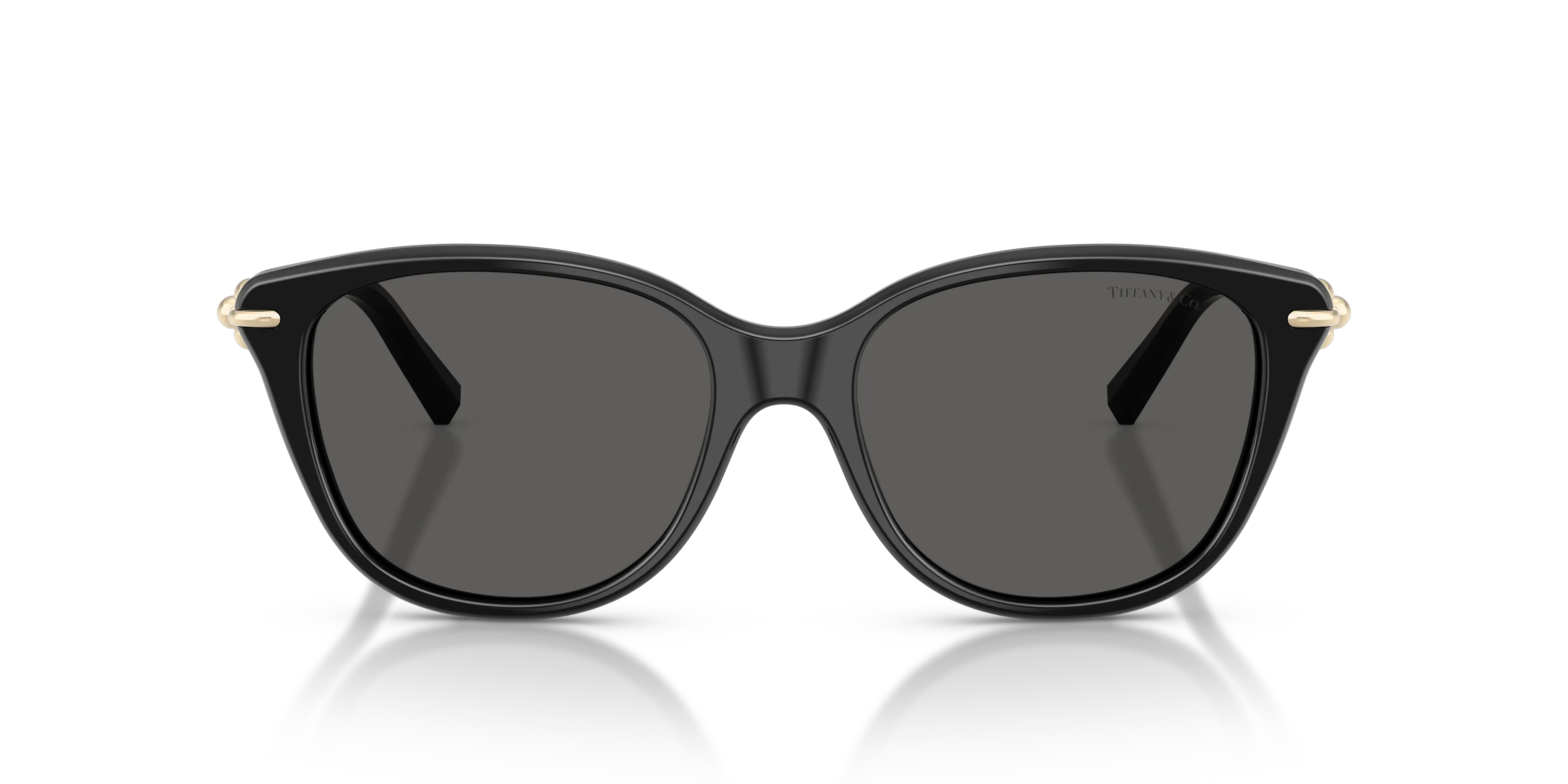 Tiffany TF4267 8001S4 Occhiali da sole Acetato Nero Grigio Farfalla Normale - immagine 3