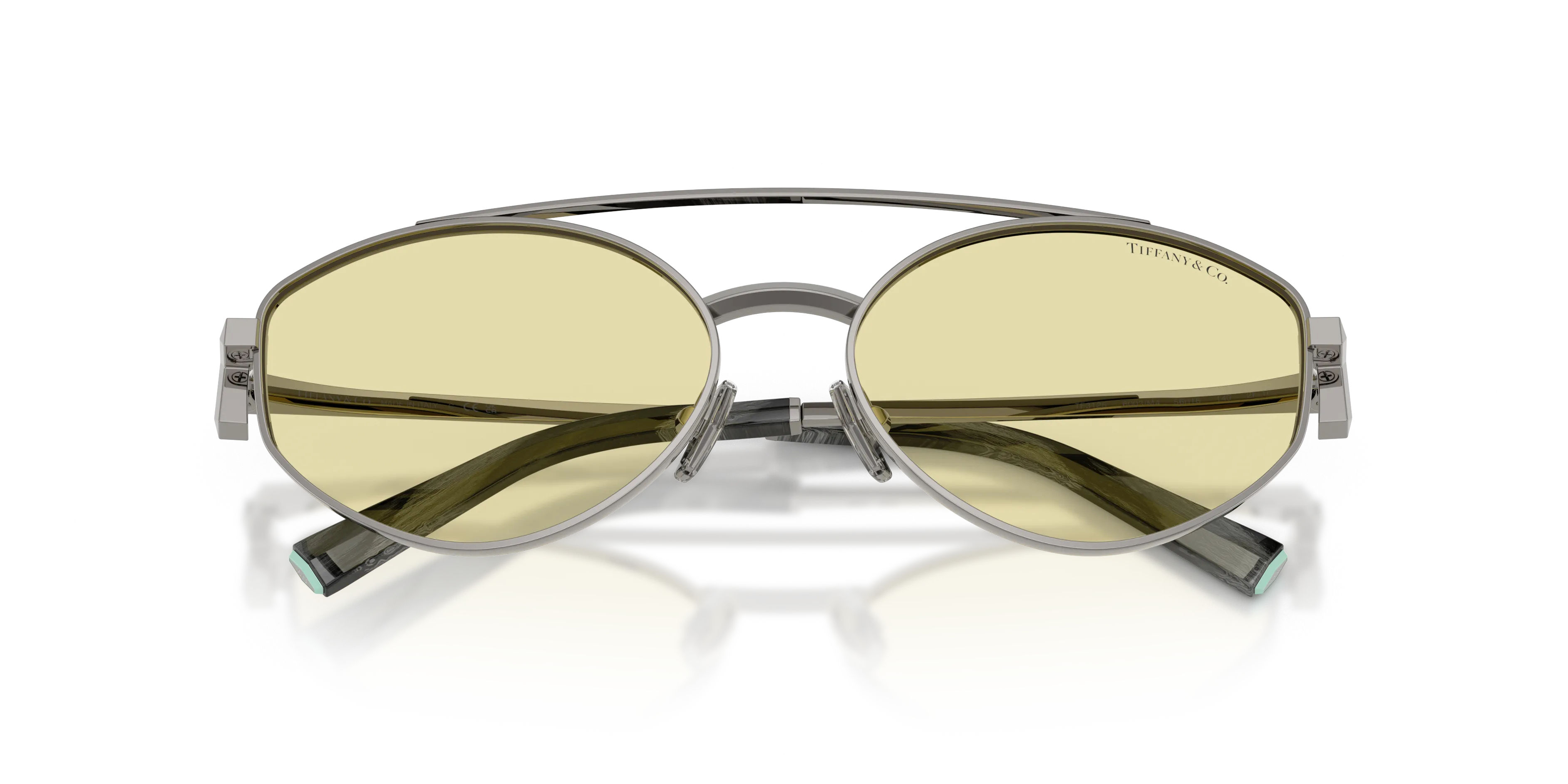 Tiffany TF3125 6003M4 Occhiali da sole Metallo Grigio Marrone Rotonda Fotocromatiche - immagine 2
