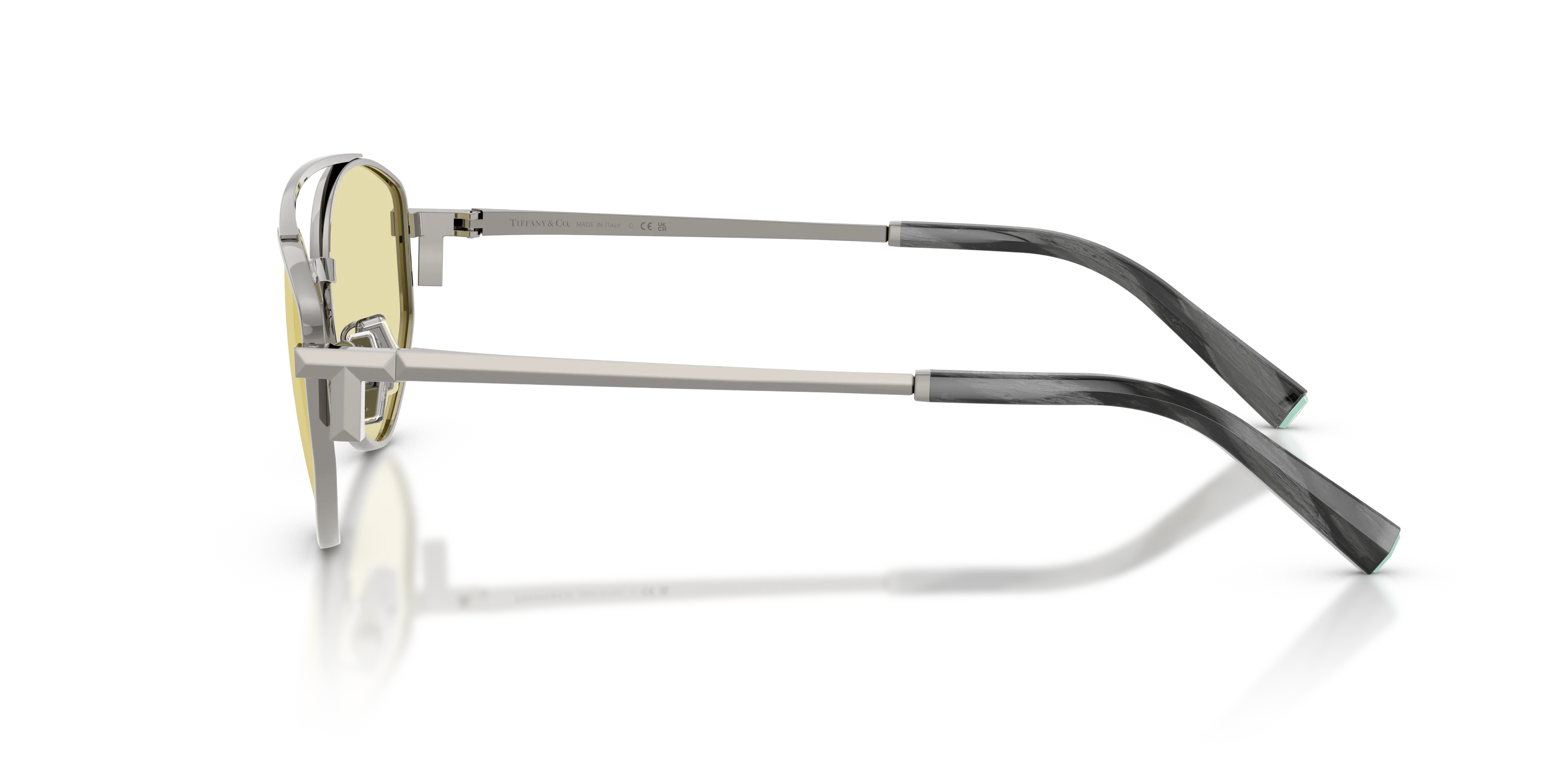 Tiffany TF3125 6003M4 Occhiali da sole Metallo Grigio Marrone Rotonda Fotocromatiche - immagine 4