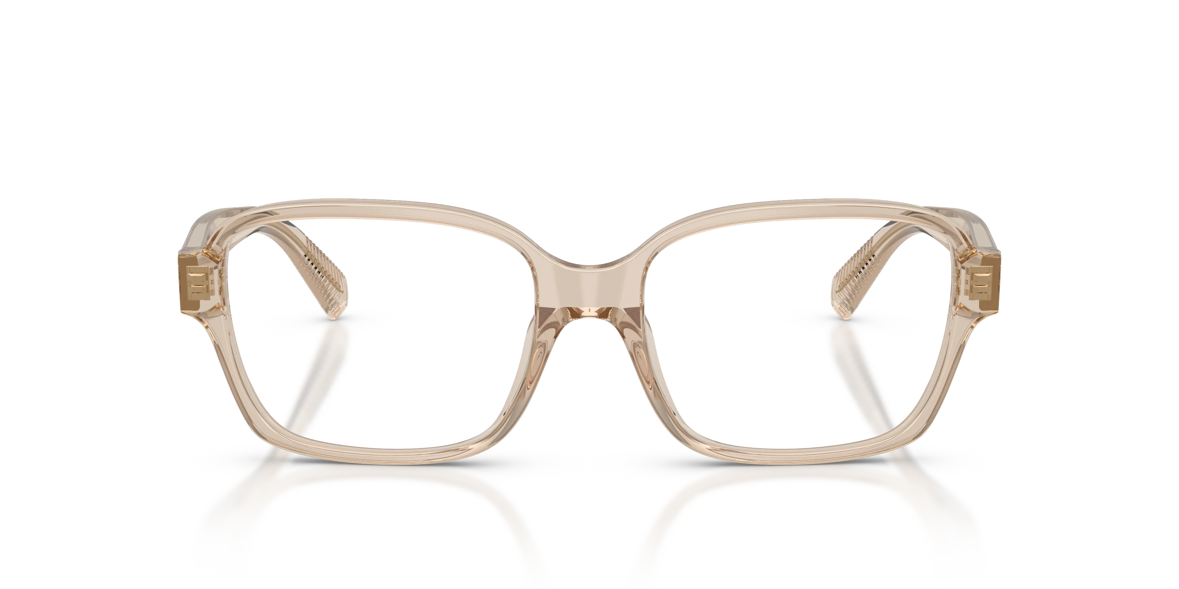 Tiffany TF2303U 8445 Montature da vista Acetato Marrone Trasparente Squadrata Normale - immagine 3