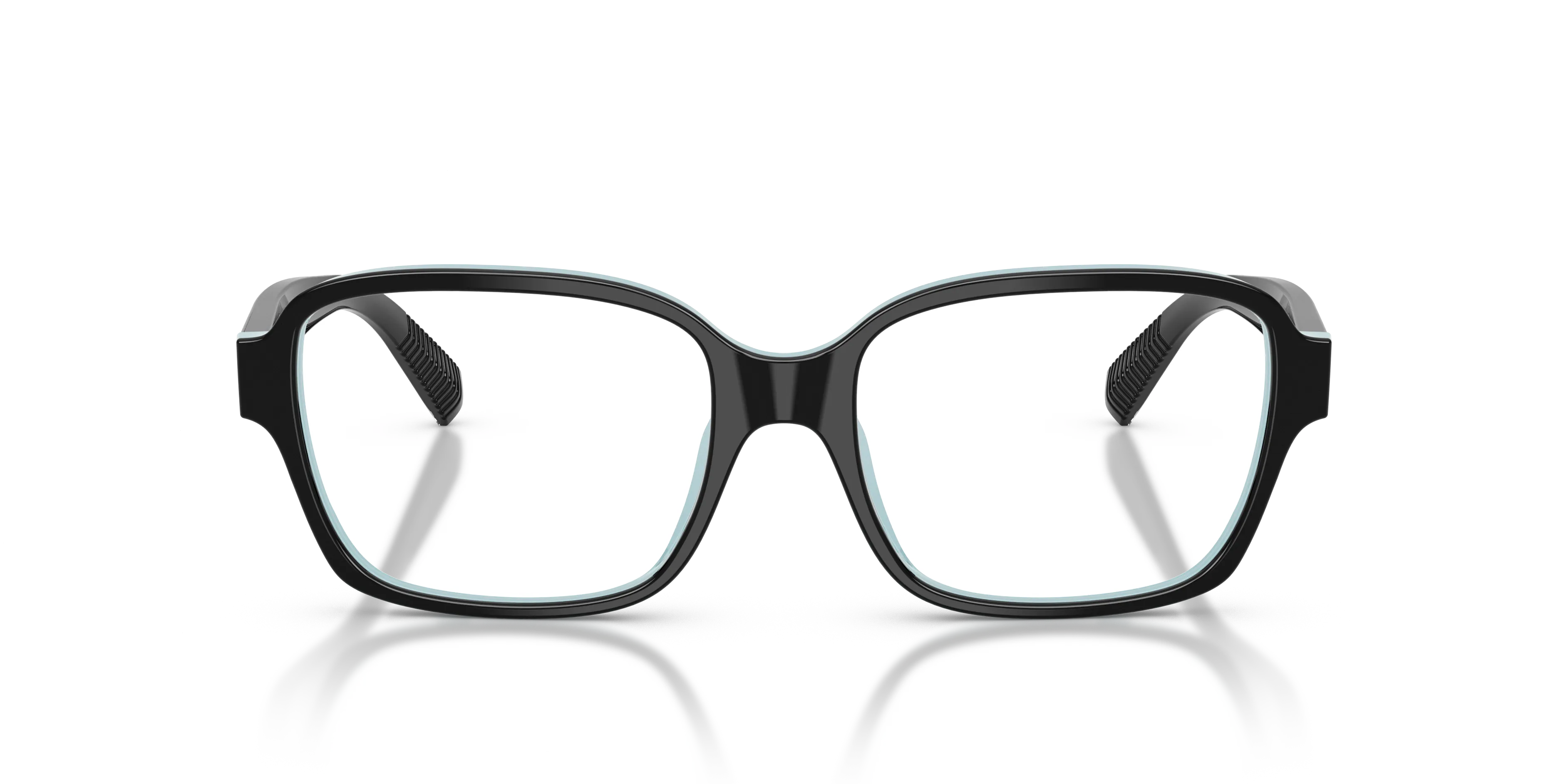 Tiffany TF2303U 8055 Montature da vista Acetato Nero Trasparente Squadrata Normale - immagine 3
