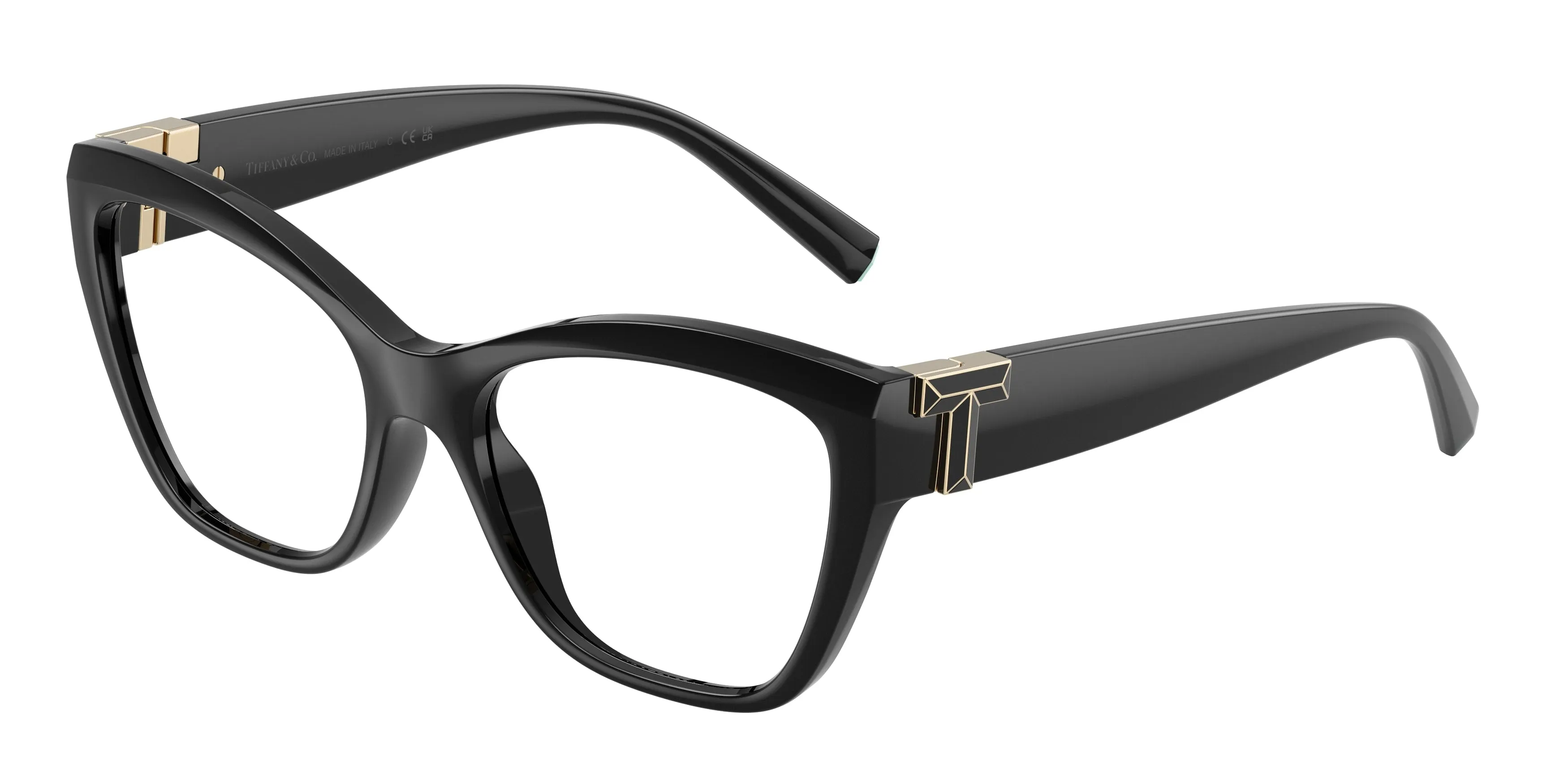Tiffany TF2301U 8361 Montature da vista Iniettato Nero Trasparente Squadrata Normale - immagine 1