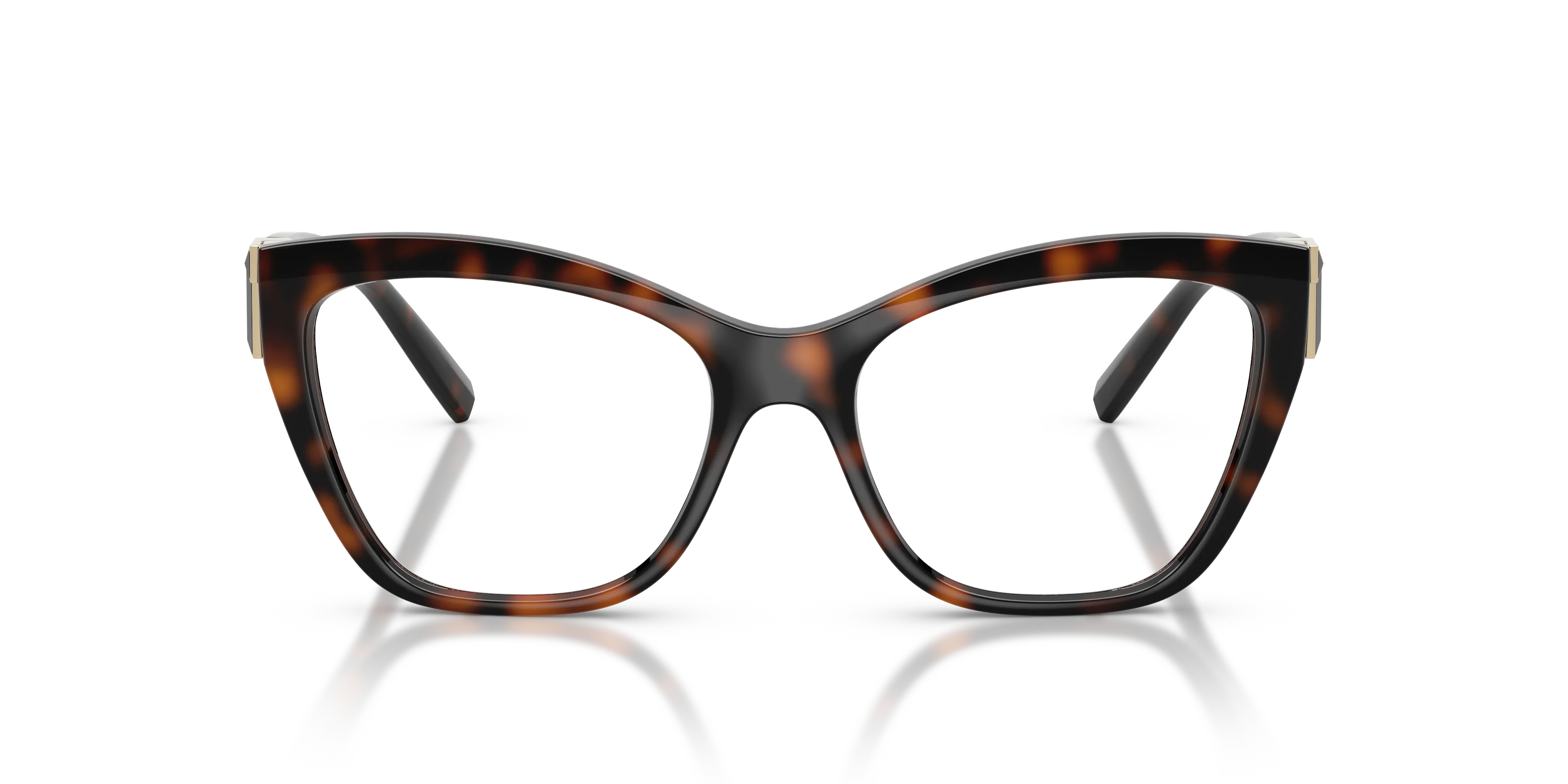 Tiffany TF2301U 8015 Montature da vista Iniettato Tartaruga Trasparente Squadrata Normale - immagine 3