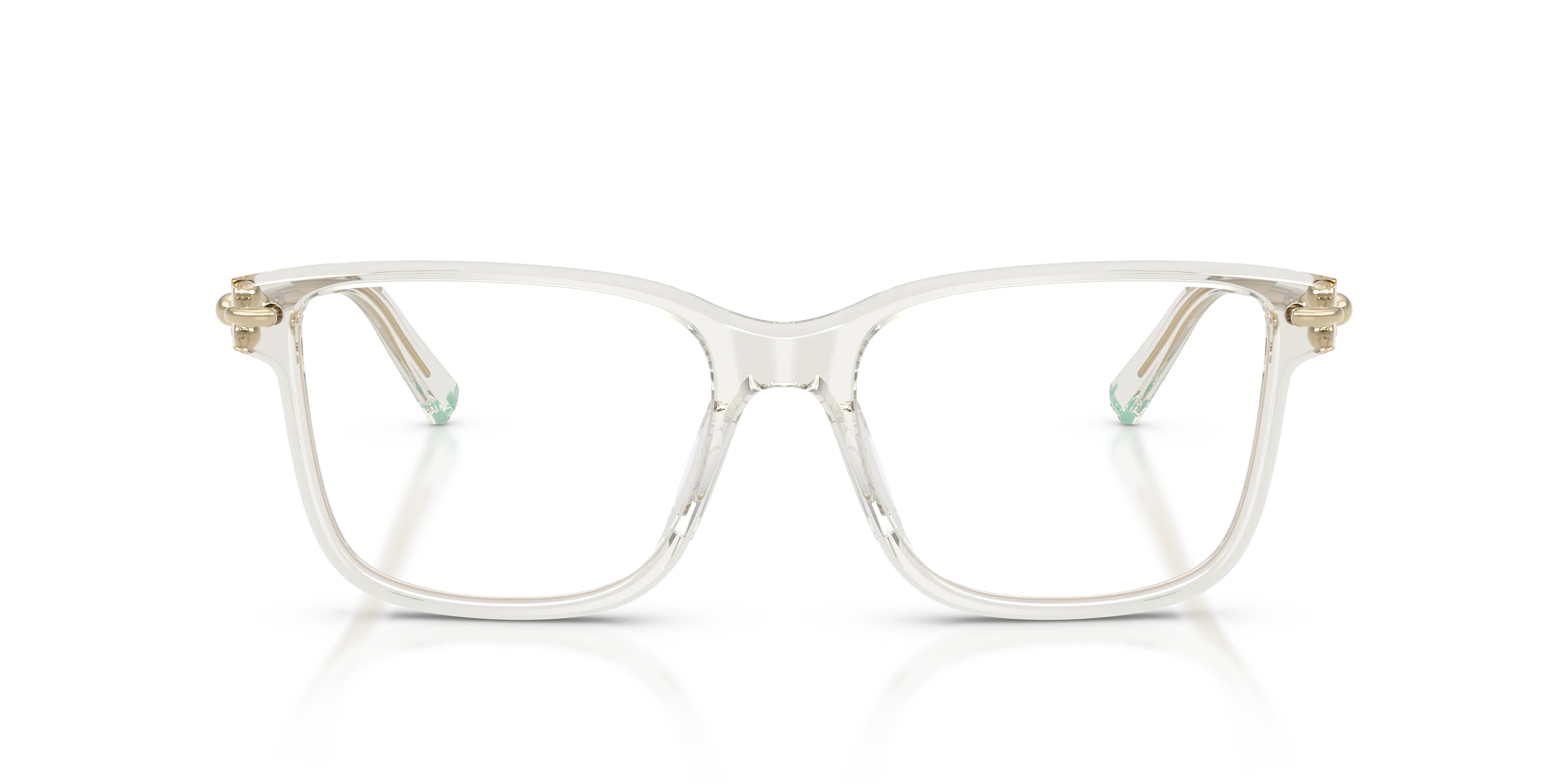 Tiffany TF2299U 8445 Montature da vista Acetato Marrone Trasparente Squadrata Normale - immagine 3