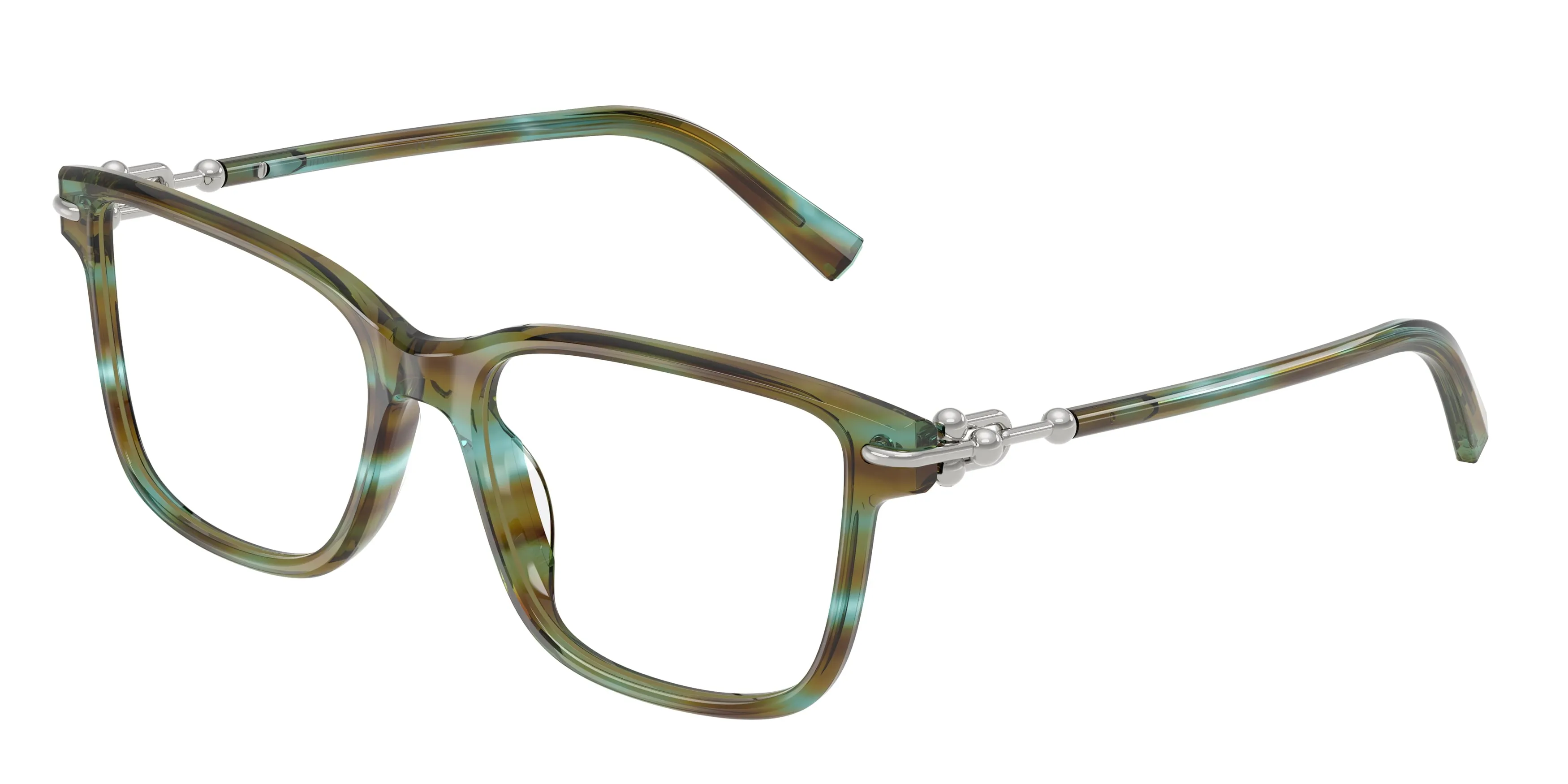 Tiffany TF2299U 8124 Montature da vista Acetato Blu Trasparente Squadrata Normale - immagine 1