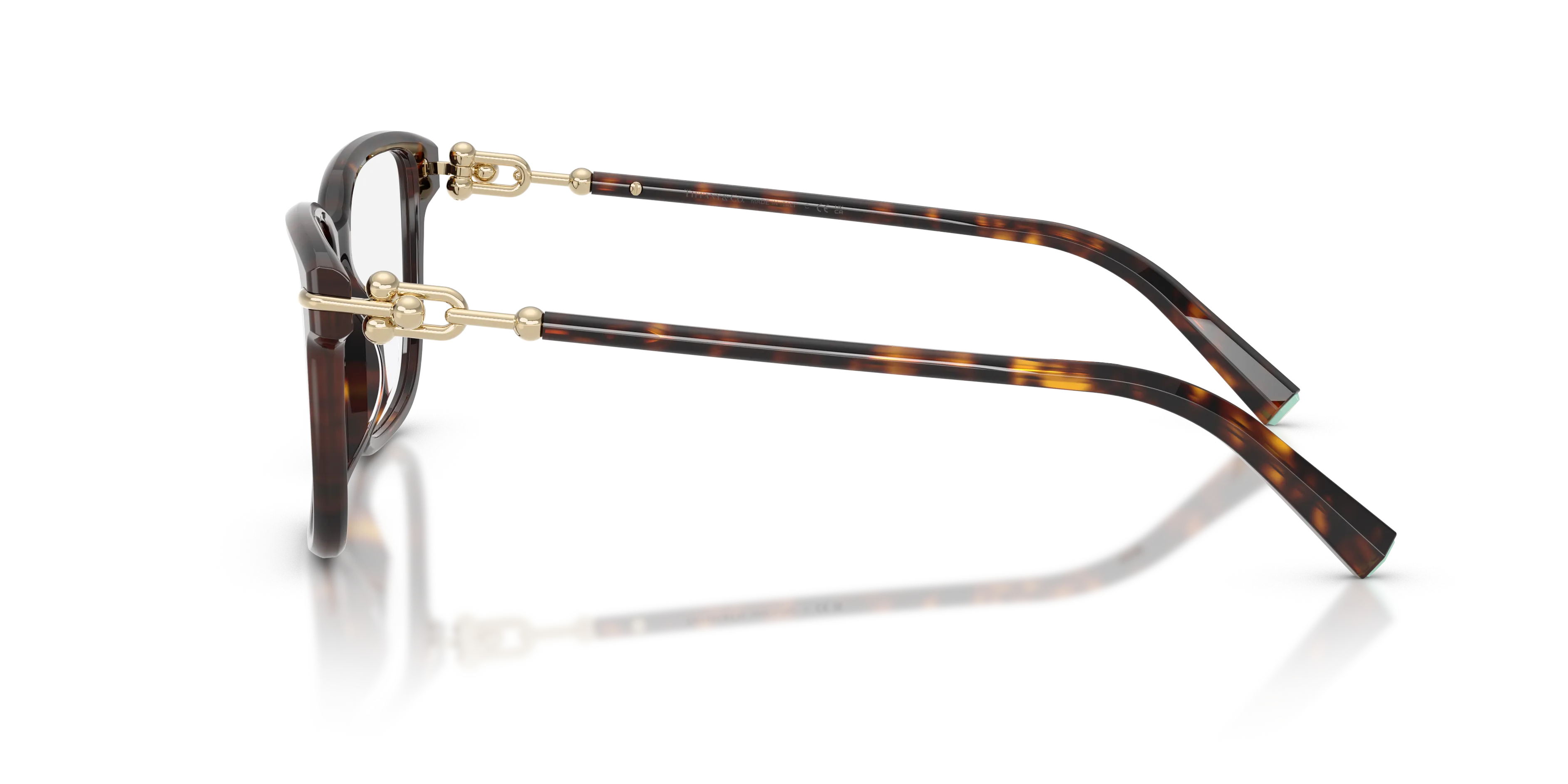 Tiffany TF2299U 8015 Montature da vista Acetato Tartaruga Trasparente Squadrata Normale - immagine 4