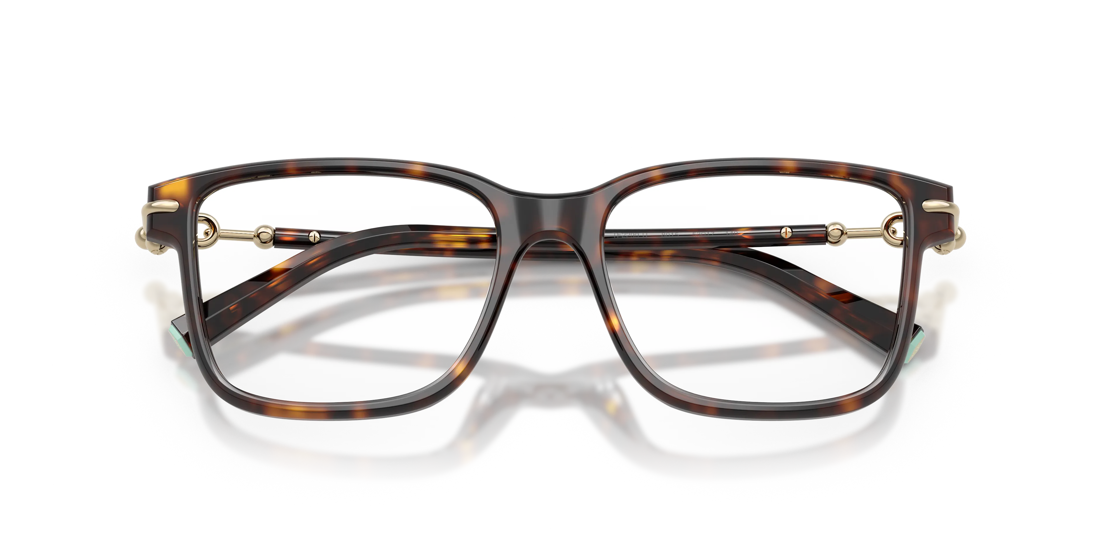Tiffany TF2299U 8015 Montature da vista Acetato Tartaruga Trasparente Squadrata Normale - immagine 2