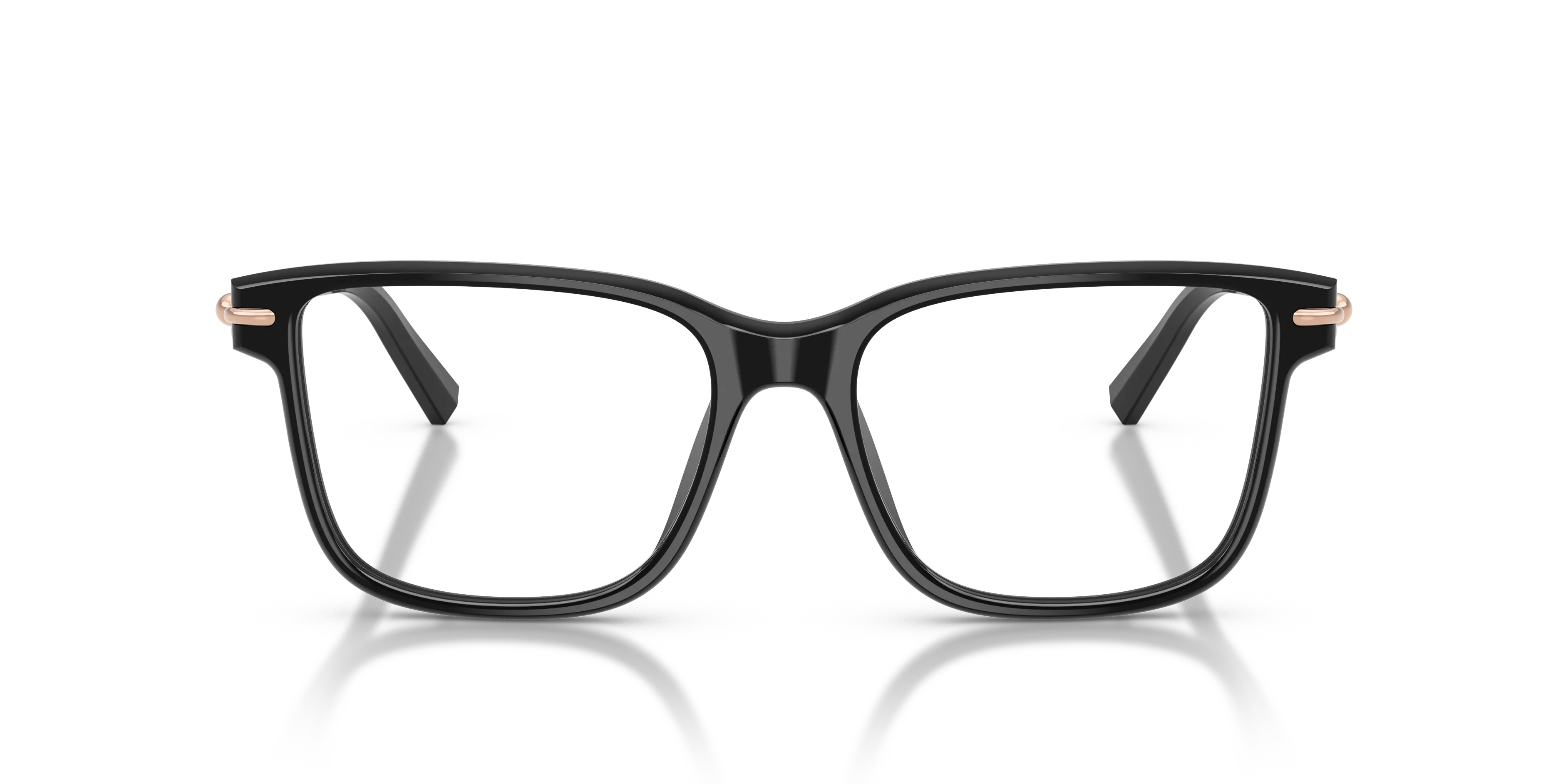 Tiffany TF2299U 8001 Montature da vista Acetato Nero Trasparente Squadrata Normale - immagine 3