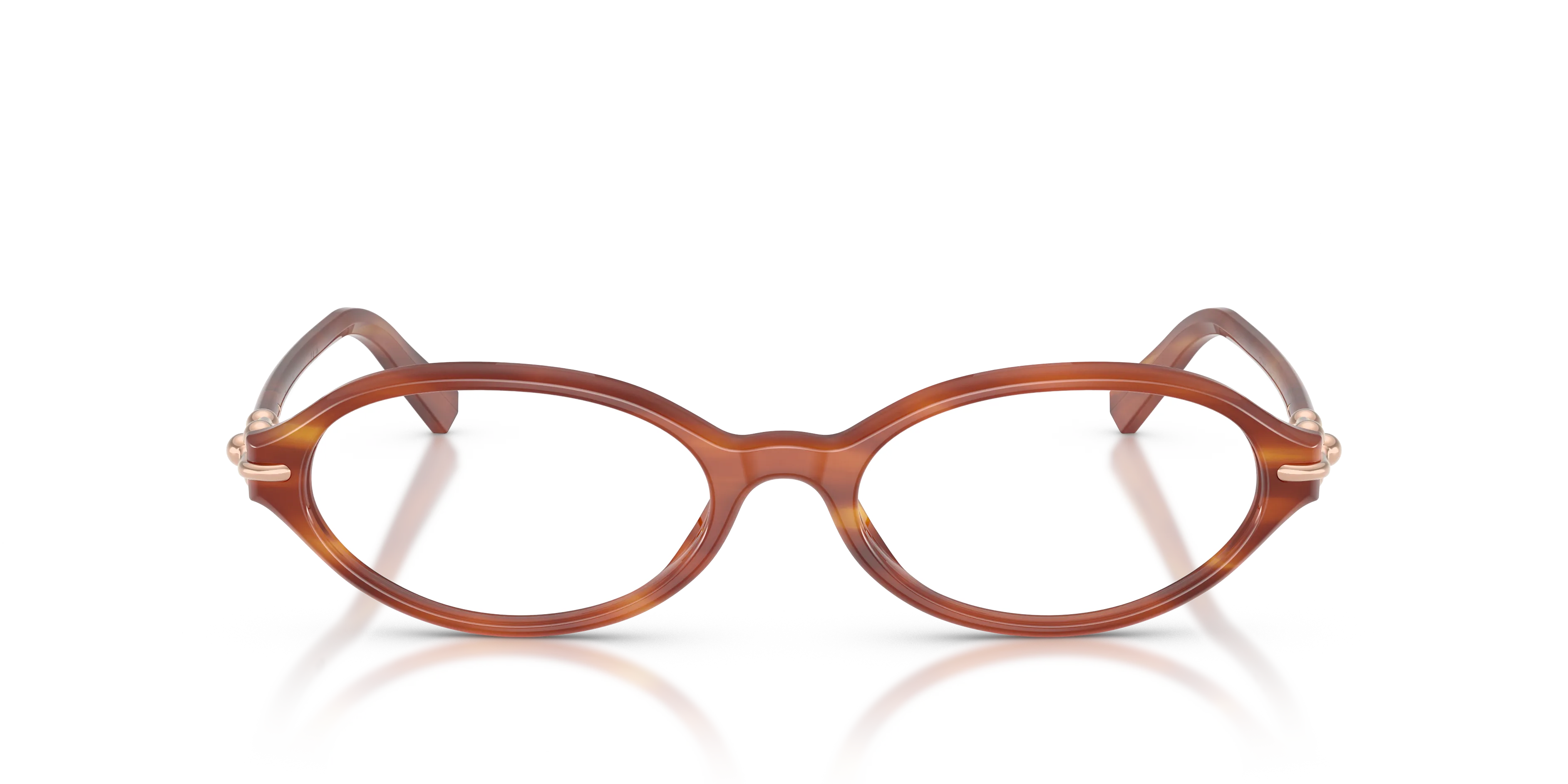 Tiffany TF2297 8469 Montature da vista Acetato Tartaruga Trasparente Rotonda Normale - immagine 3