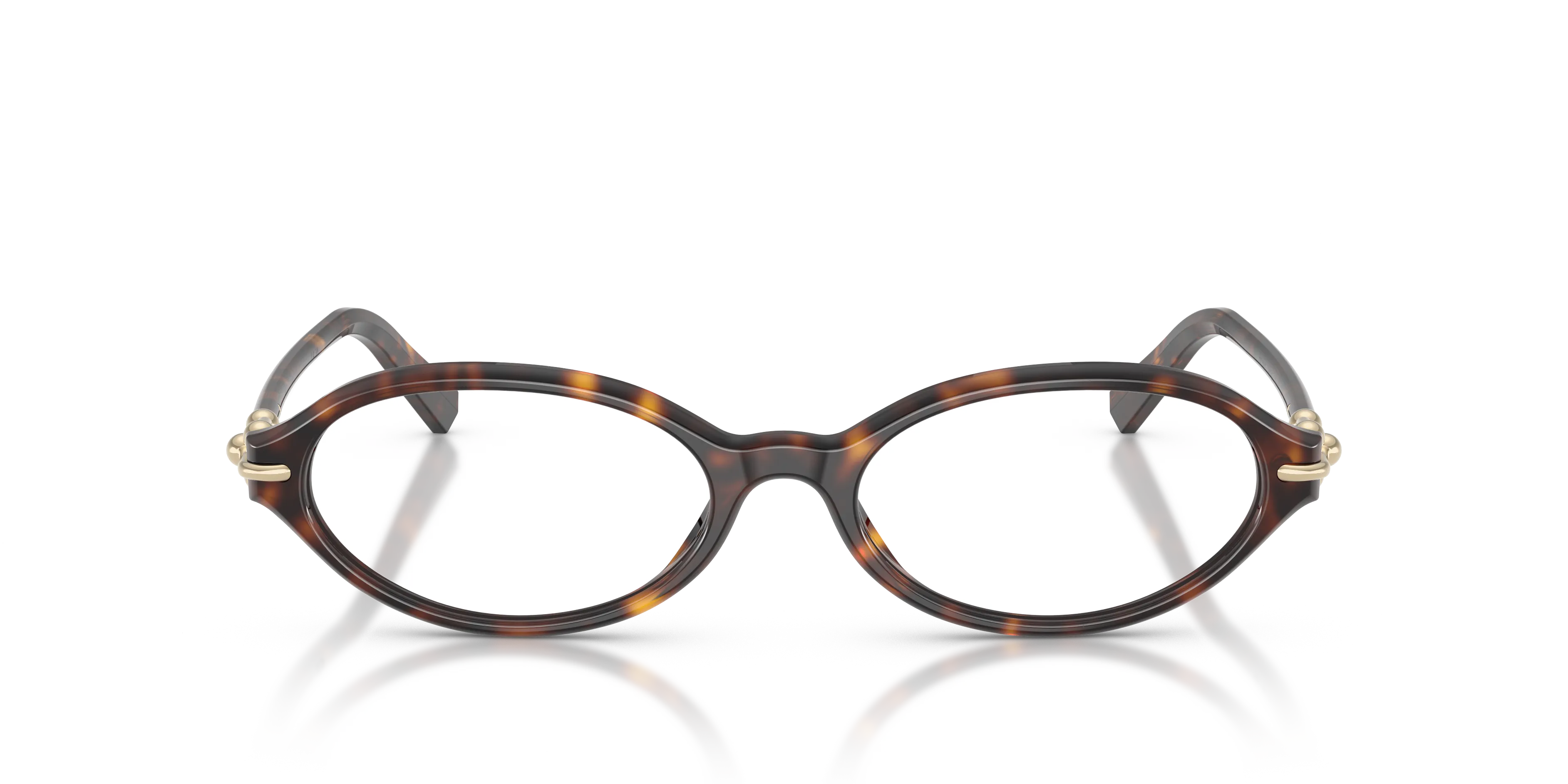 Tiffany TF2297 8015 Montature da vista Acetato Tartaruga Trasparente Rotonda Normale - immagine 3