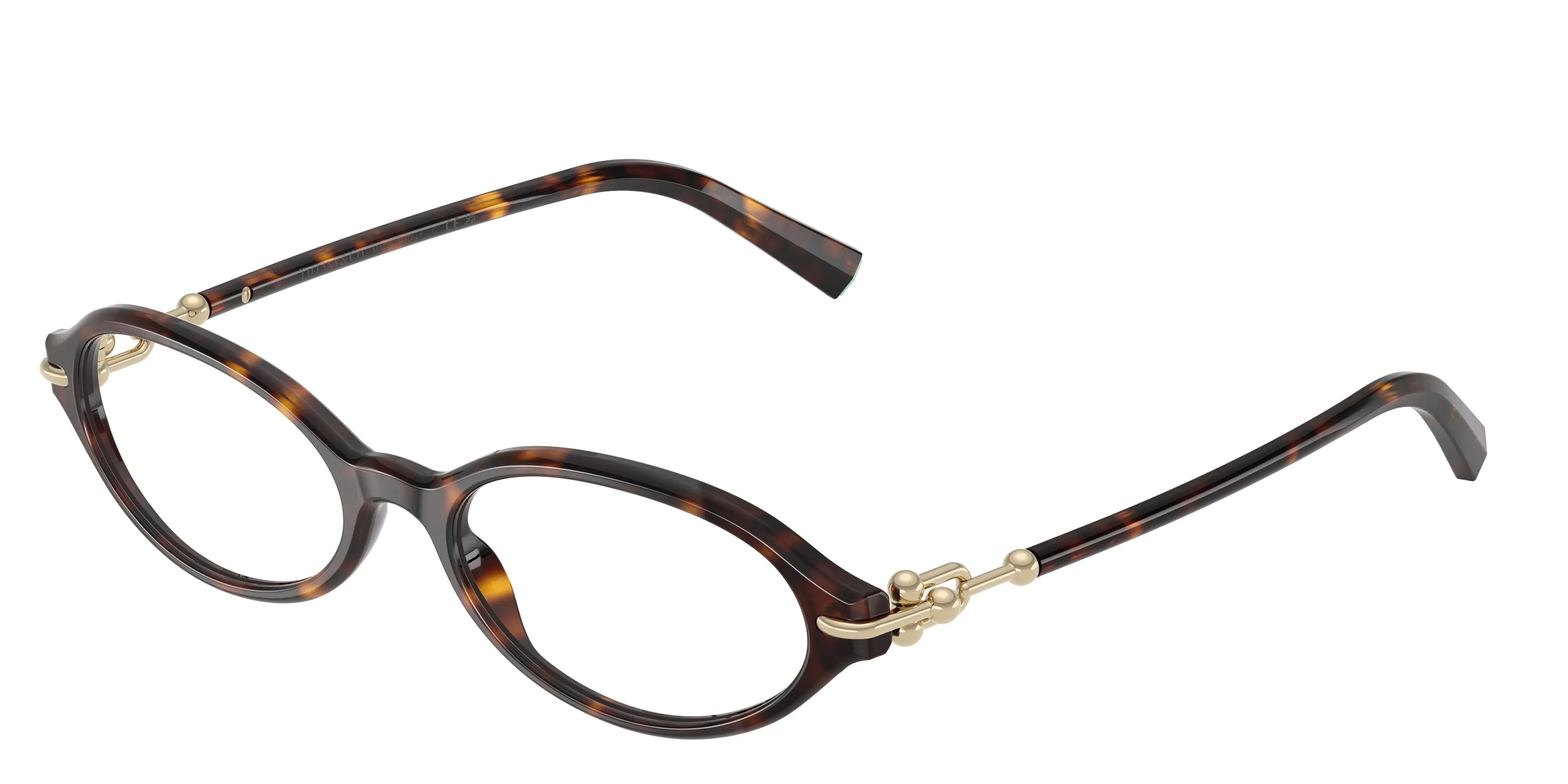 Tiffany TF2297 8015 Montature da vista Acetato Tartaruga Trasparente Rotonda Normale - immagine 1