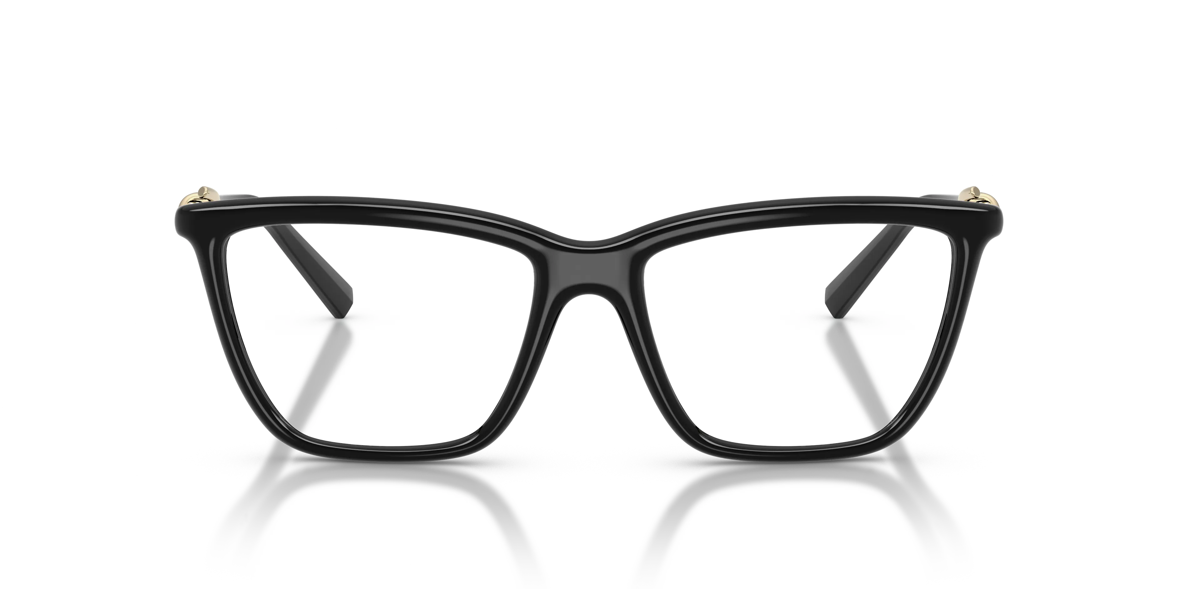 Tiffany TF2296U 8001 Montature da vista Iniettato Nero Trasparente Cat Eye Normale - immagine 3