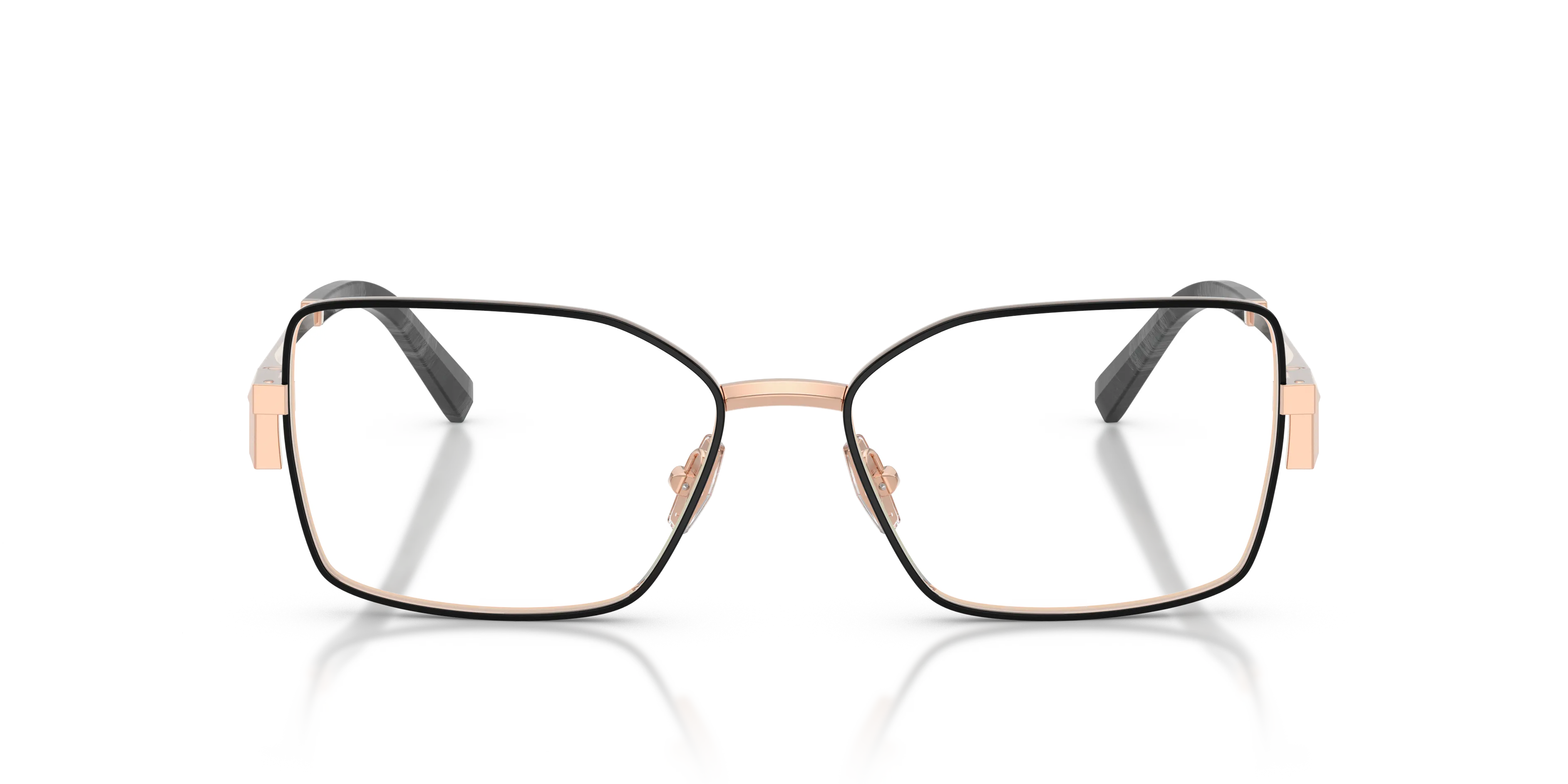 Tiffany TF1180 6105 Montature da vista Metallo Nero Trasparente Squadrata Normale - immagine 3